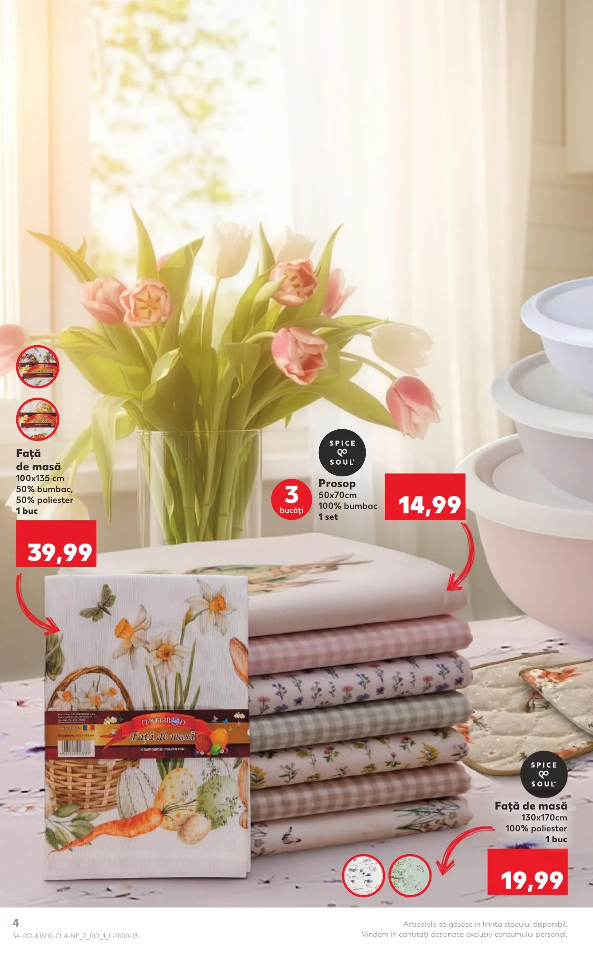 Kaufland akciós újság Románia Nonfood 03.04–03.10 – 4. oldal