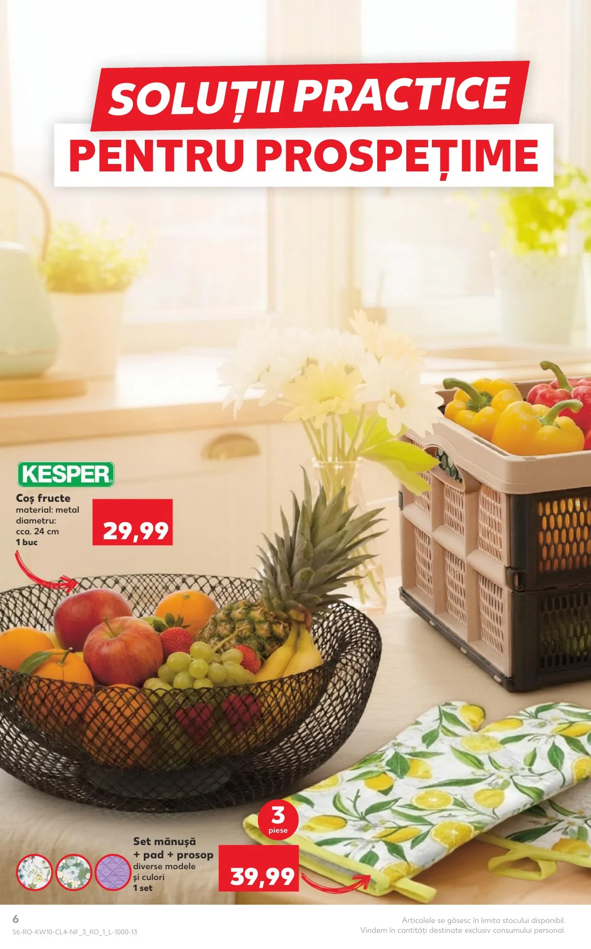 Kaufland akciós újság Románia Nonfood 03.04–03.10 – 6. oldal