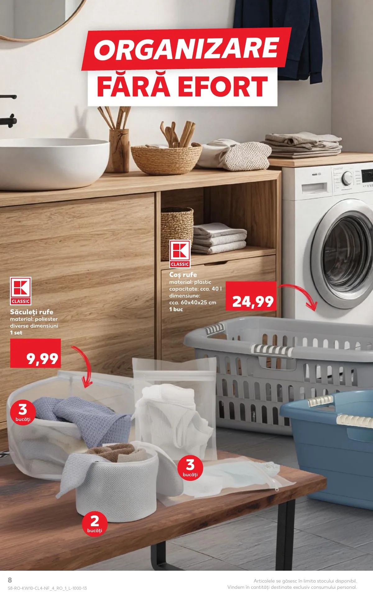 Kaufland akciós újság Románia Nonfood 03.04–03.10 – 8. oldal