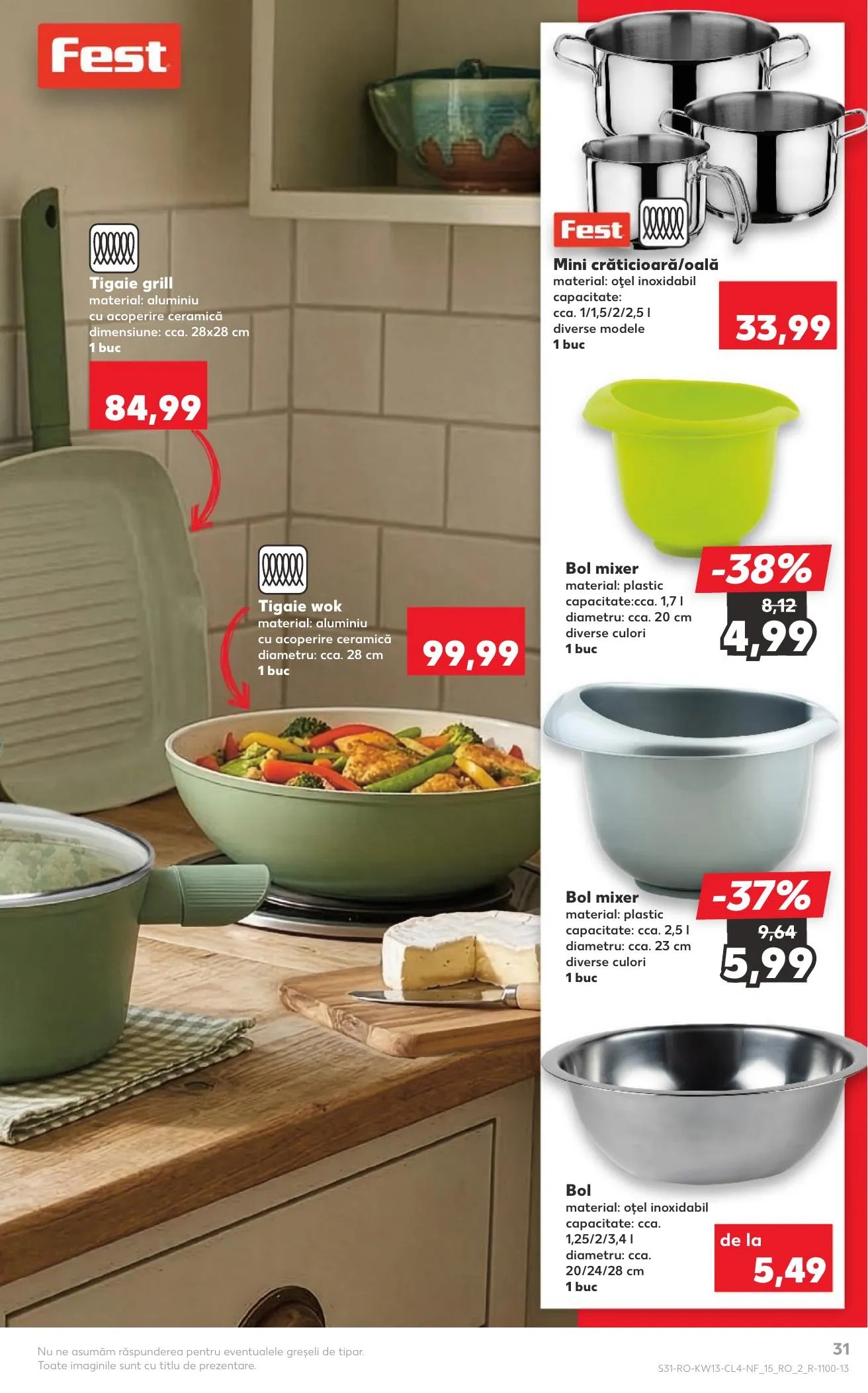 Kaufland akciós újság Románia Nonfood 03.25–03.31 – 31. oldal