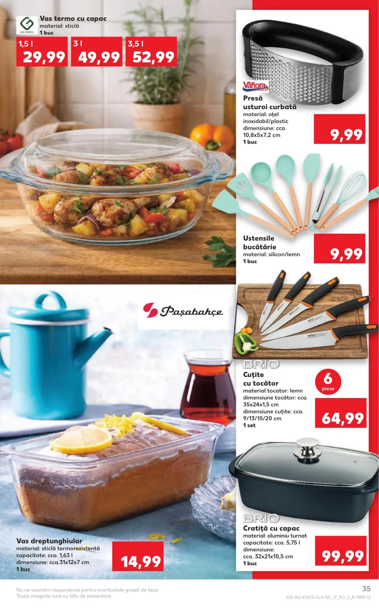 Kaufland akciós újság Románia Nonfood 03.25–03.31 – 35. oldal