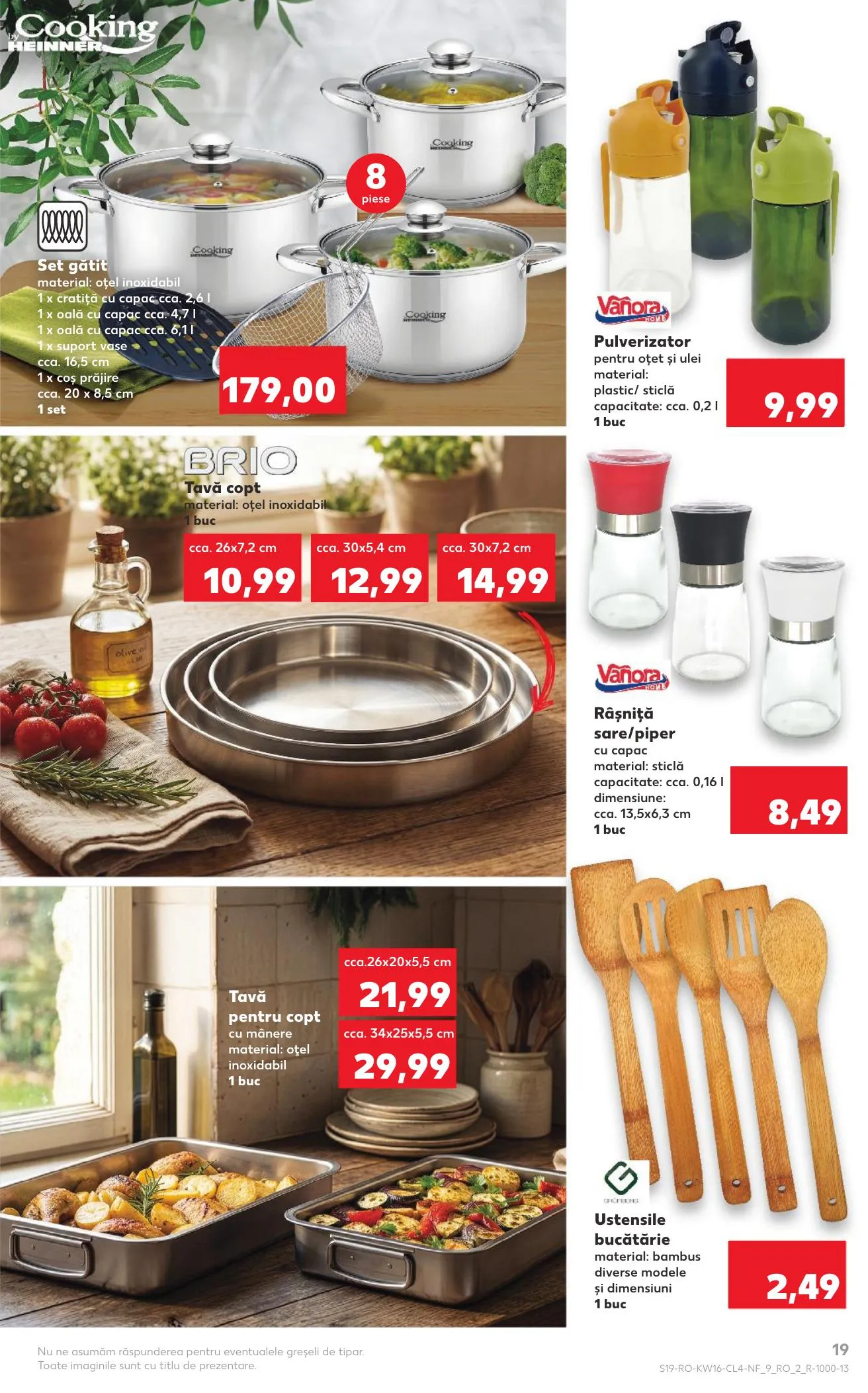 Kaufland akciós újság Románia Nonfood 04.15–04.21 – 19. oldal