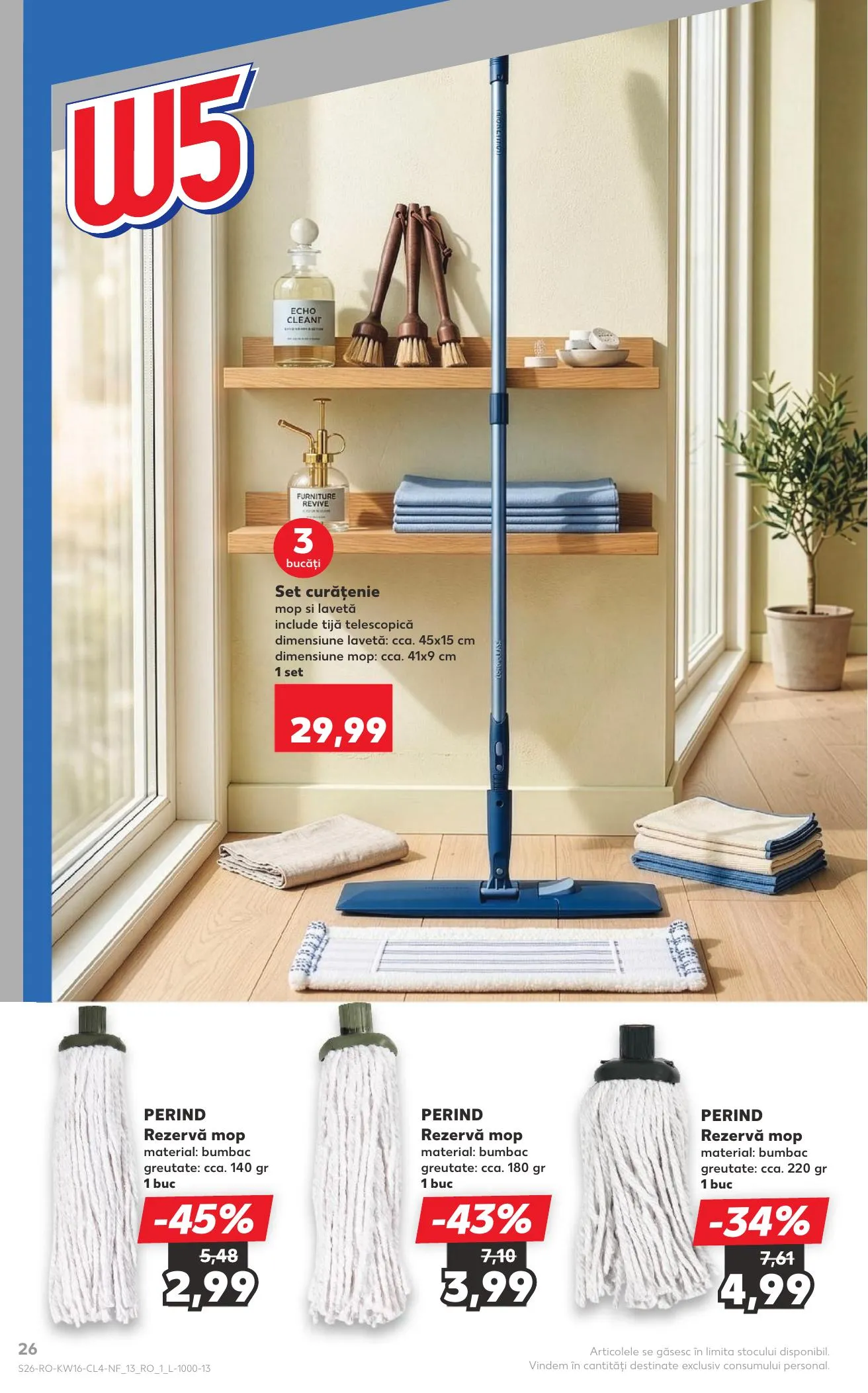 Kaufland akciós újság Románia Nonfood 04.15–04.21 – 26. oldal