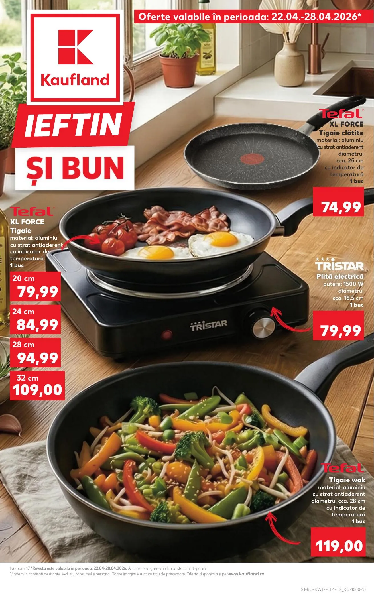 Kaufland akciós újság Románia Nonfood 04.22–04.28