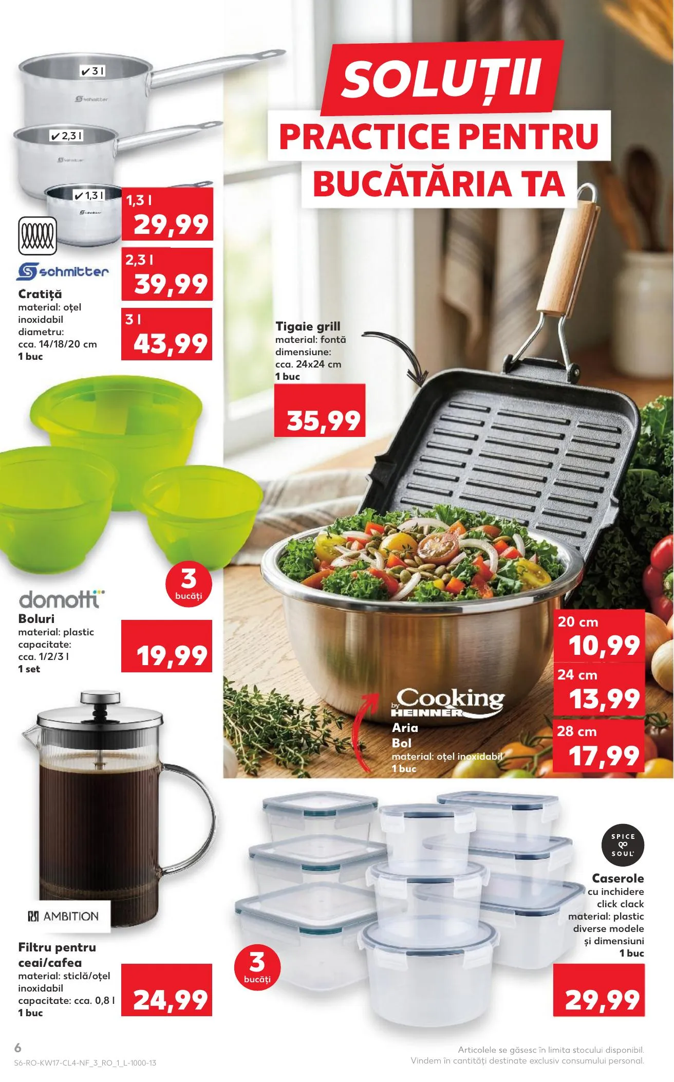 Kaufland akciós újság Románia Nonfood 04.22–04.28 – 6. oldal