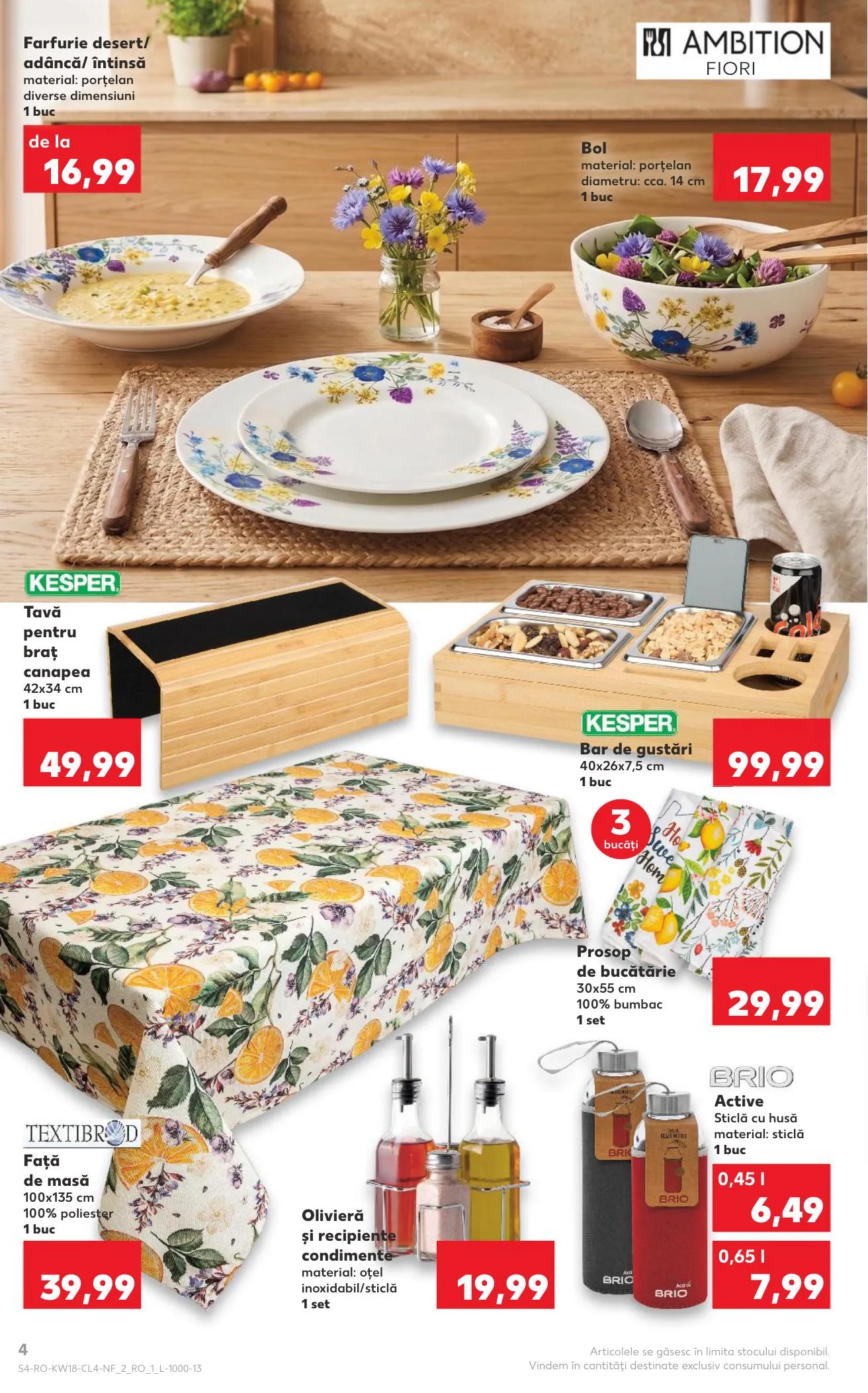 Kaufland akciós újság Románia Nonfood 04.29–05.05 – 4. oldal