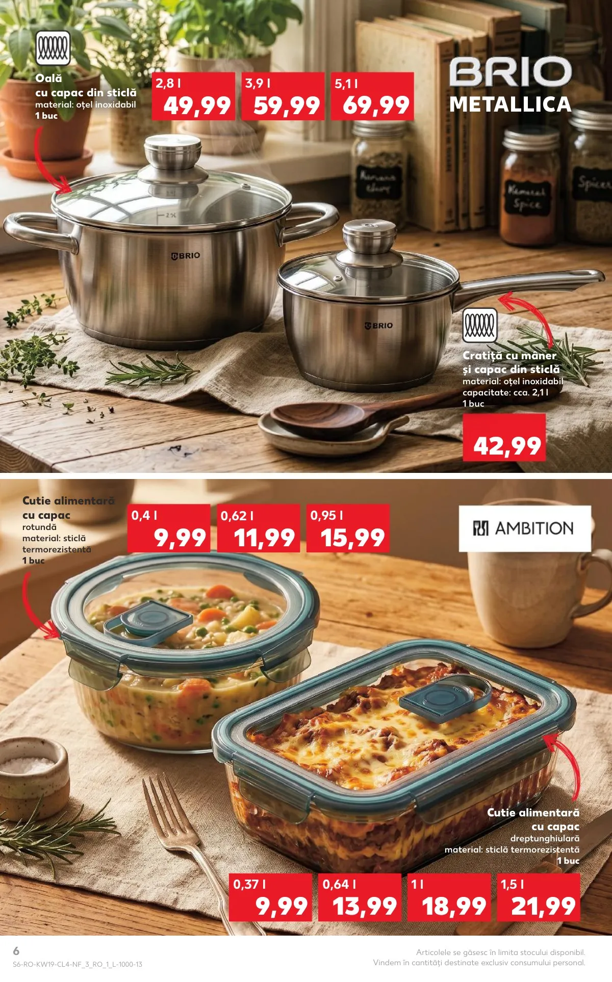Kaufland akciós újság Románia Nonfood 05.06–05.12 – 6. oldal