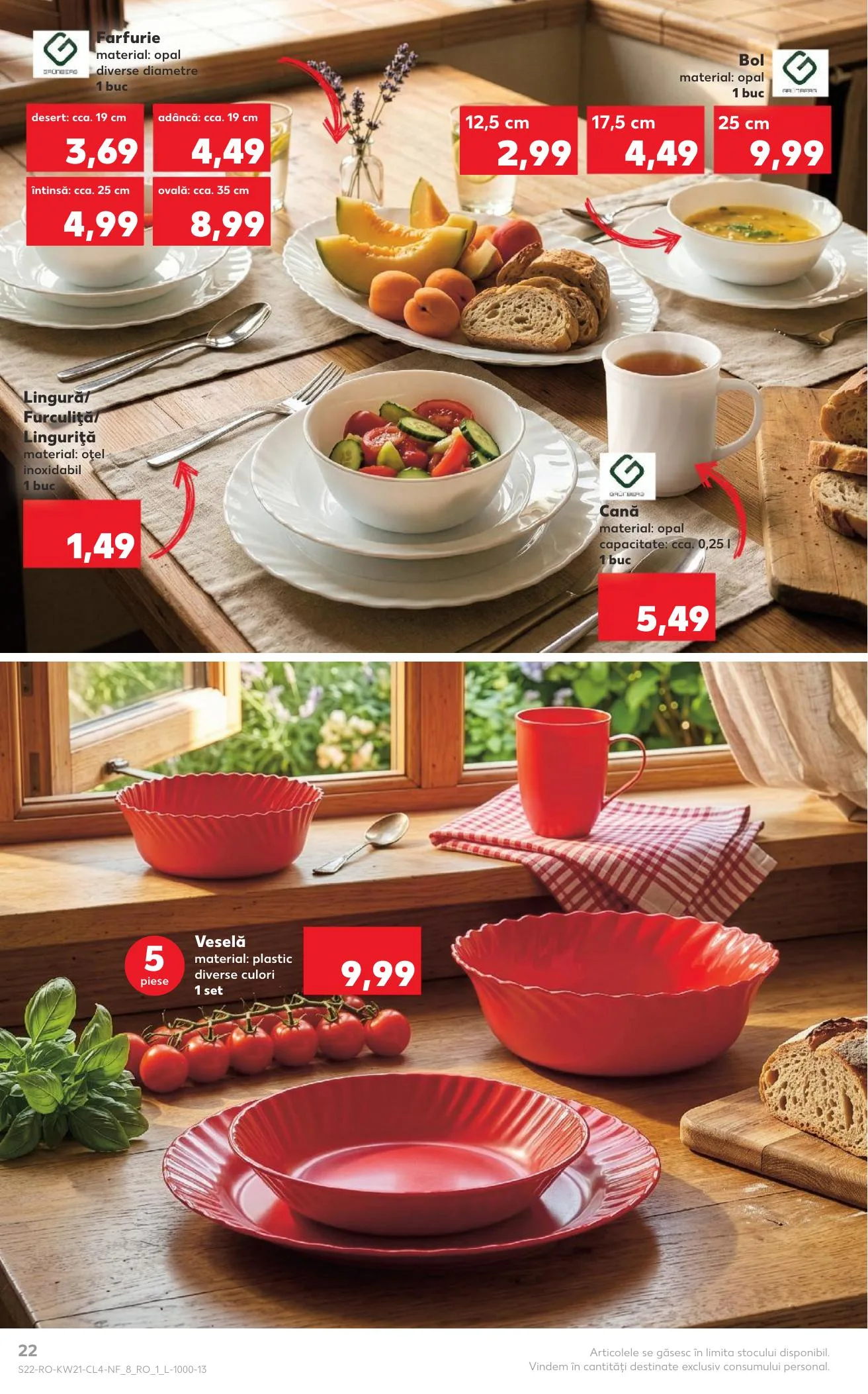 Kaufland akciós újság Románia Nonfood 05.20–05.26 – 22. oldal