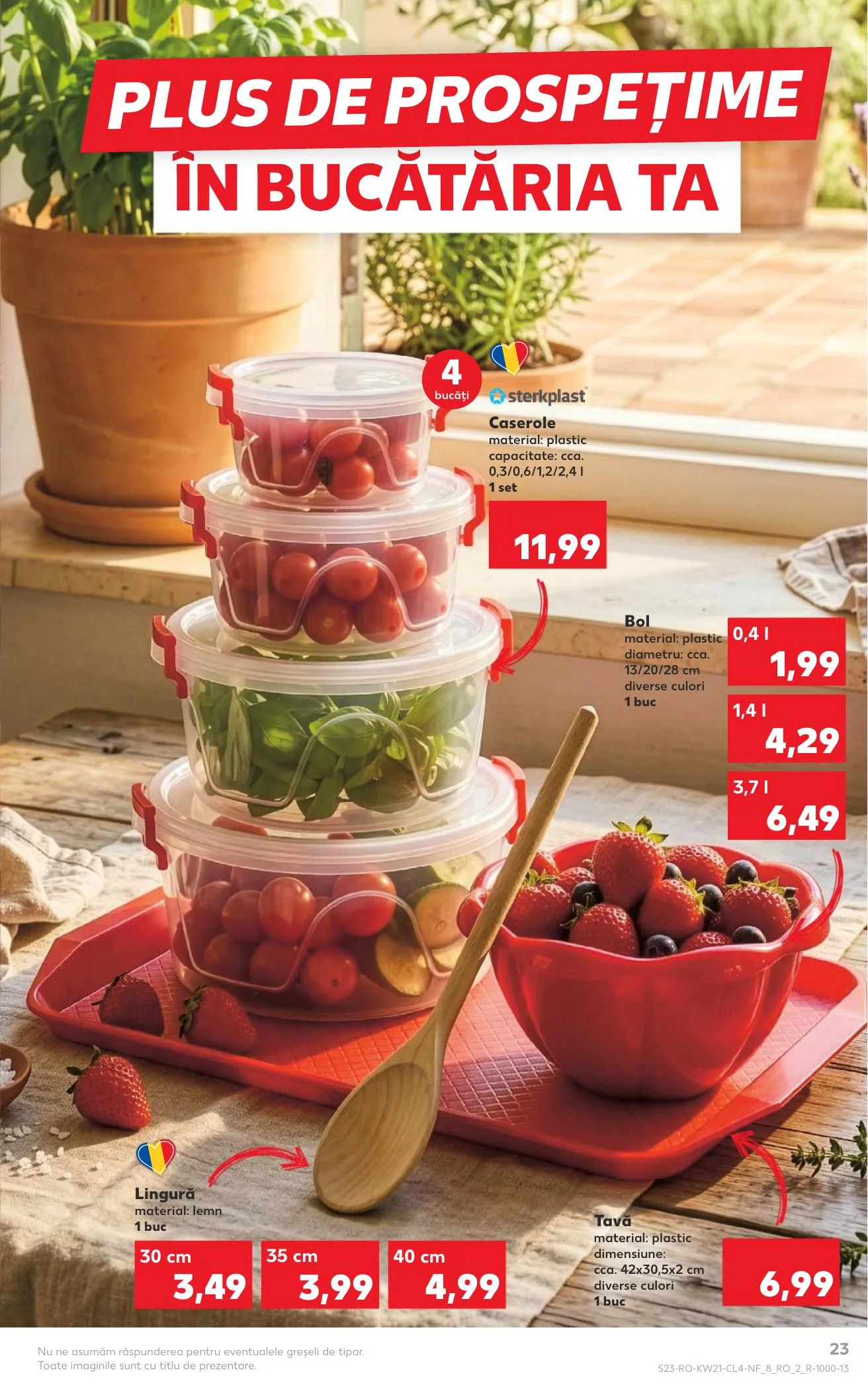Kaufland akciós újság Románia Nonfood 05.20–05.26 – 23. oldal