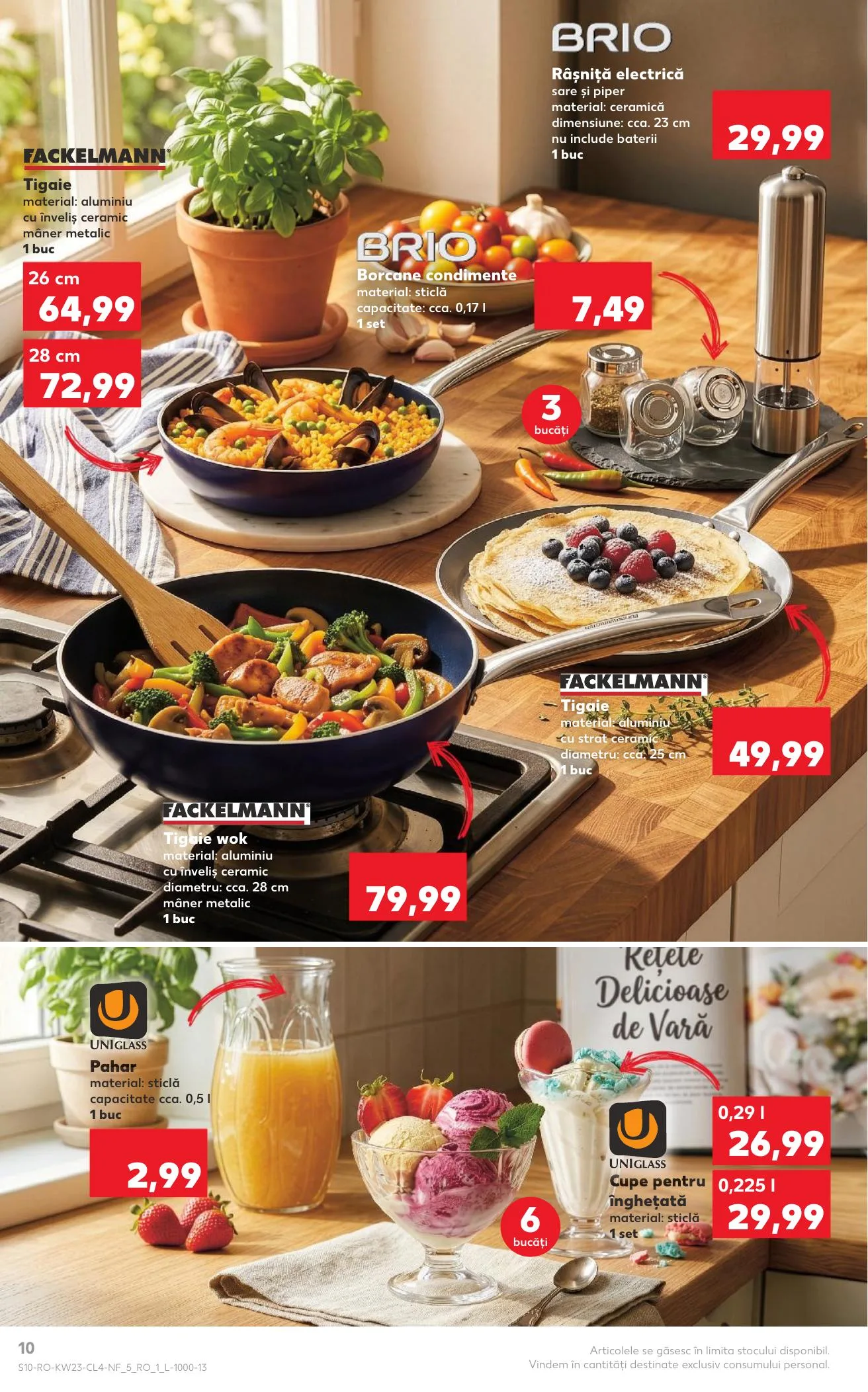 Kaufland akciós újság Románia Nonfood 06.03–06.09 – 10. oldal