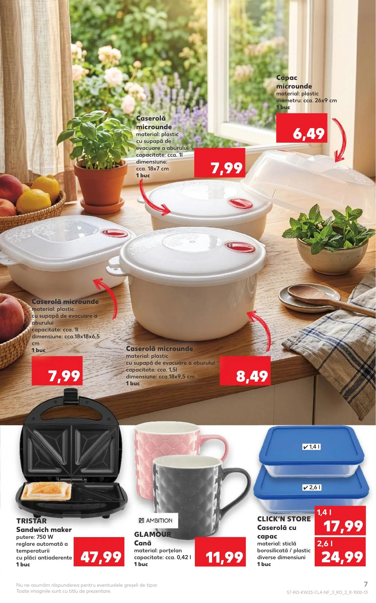 Kaufland akciós újság Románia Nonfood 06.03–06.09 – 7. oldal