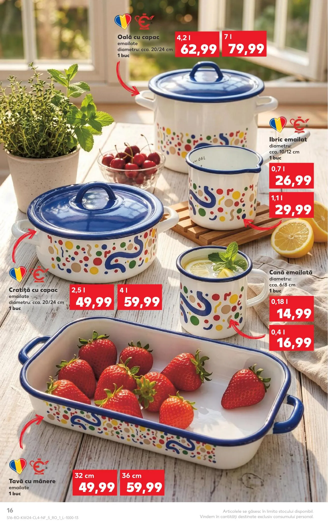 Kaufland akciós újság Románia Nonfood 06.10–06.16 – 16. oldal