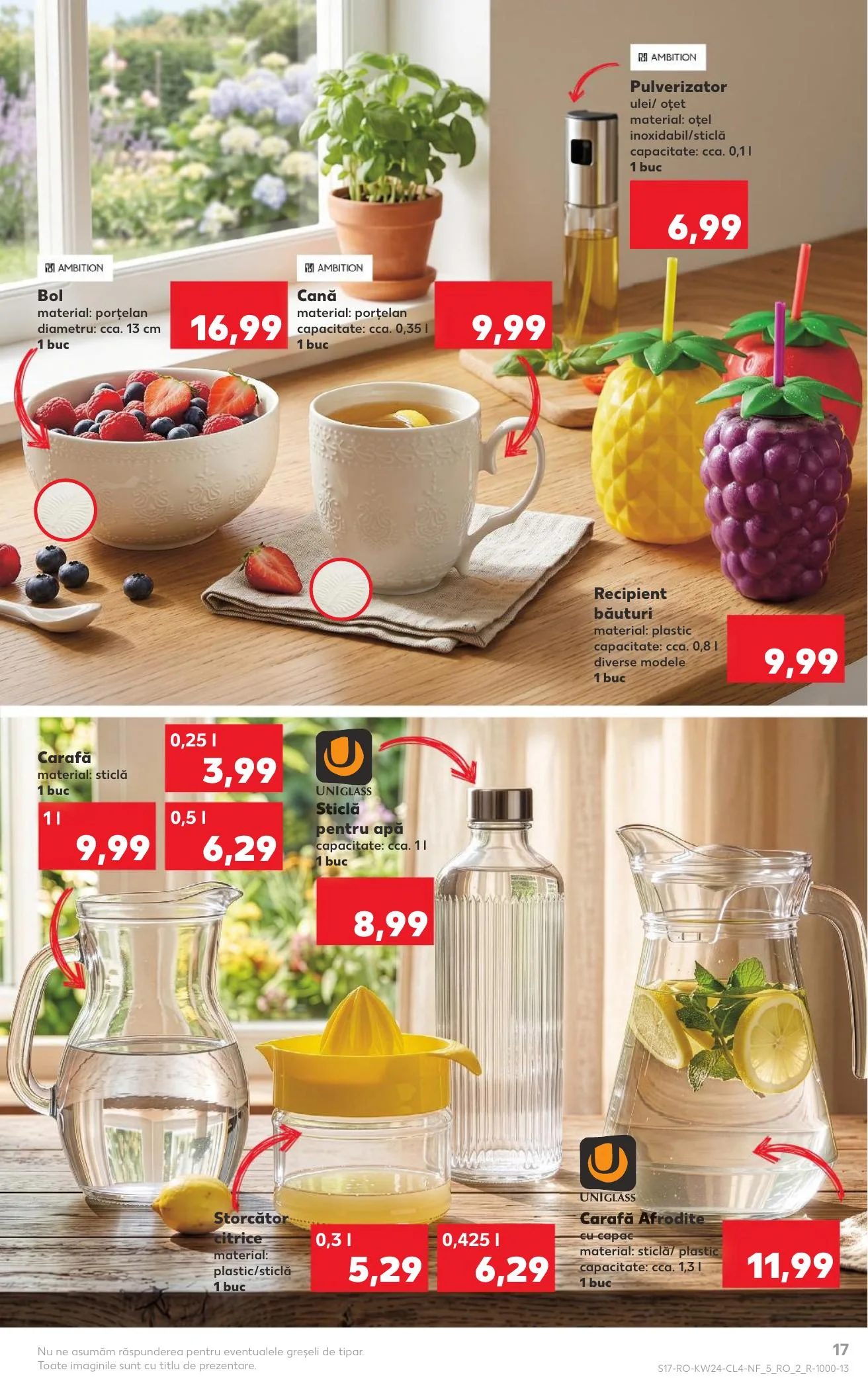 Kaufland akciós újság Románia Nonfood 06.10–06.16 – 17. oldal