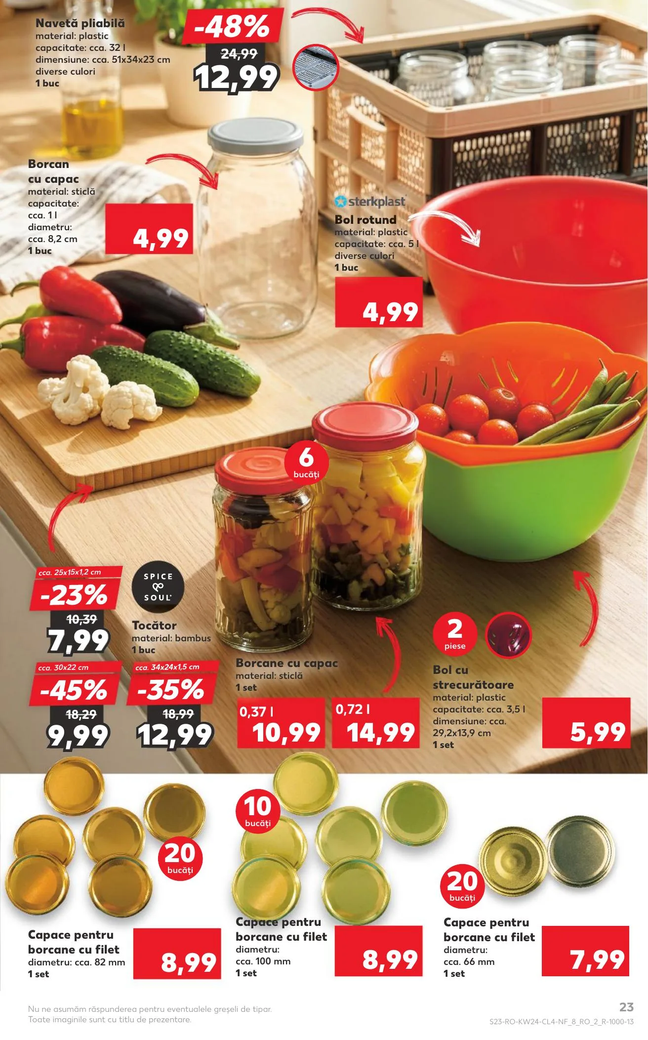 Kaufland akciós újság Románia Nonfood 06.10–06.16 – 23. oldal