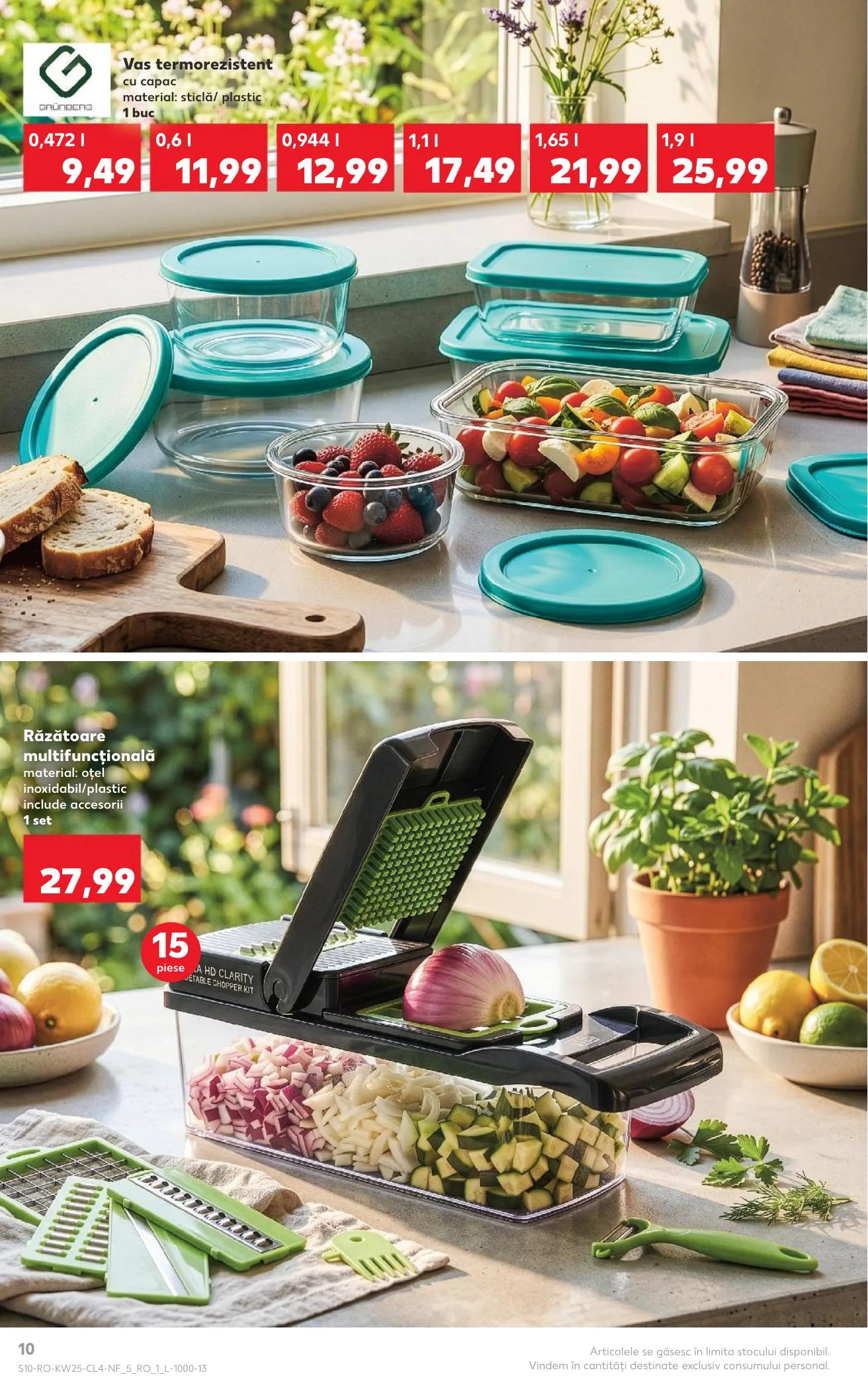 Kaufland akciós újság Románia Nonfood 06.17–06.23 – 10. oldal