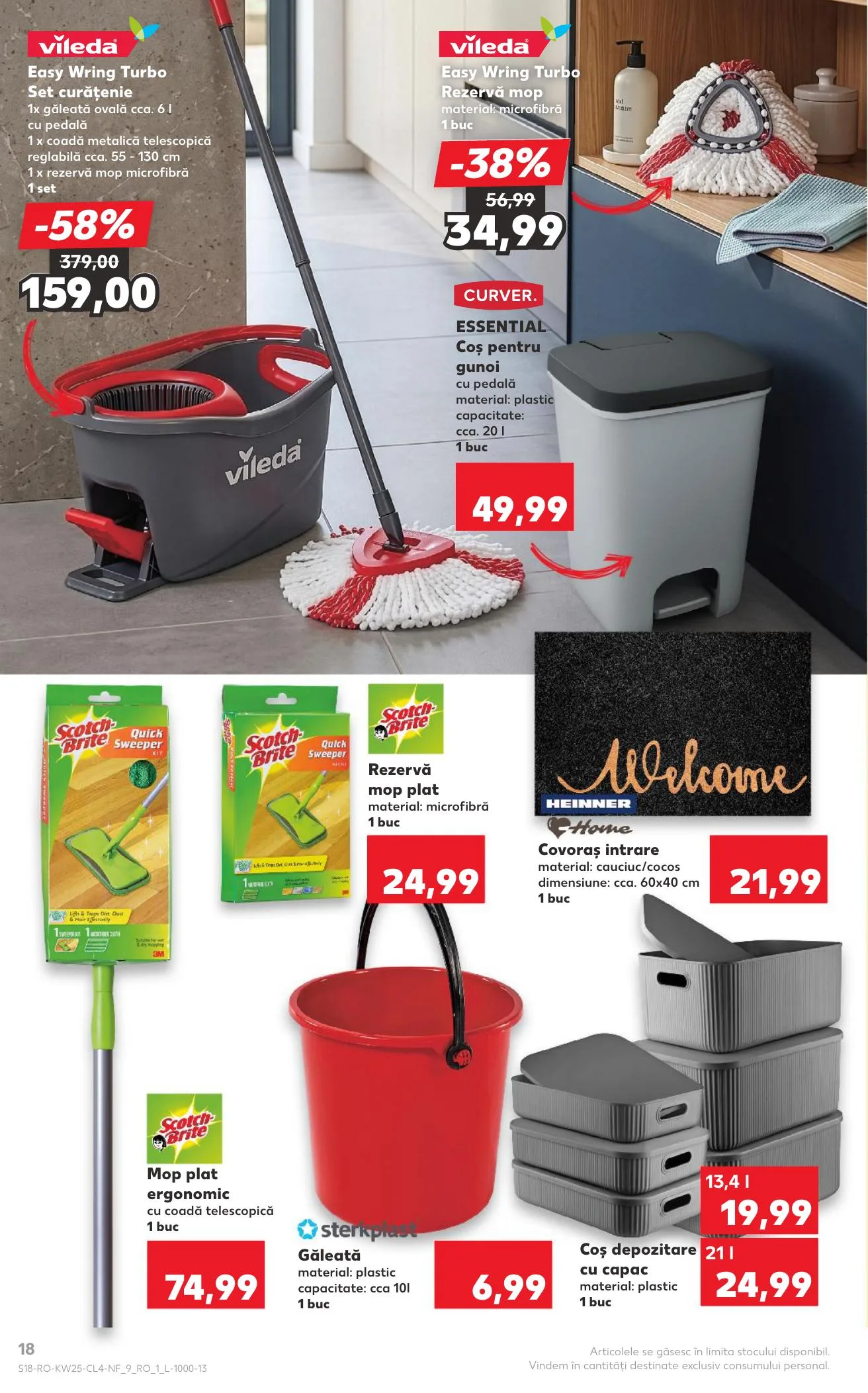Kaufland akciós újság Románia Nonfood 06.17–06.23 – 18. oldal