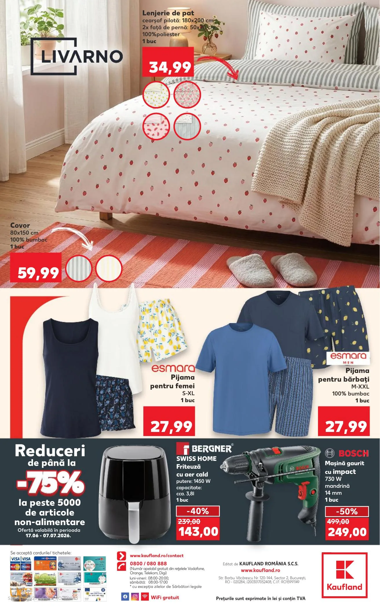 Kaufland akciós újság Románia Nonfood 06.17–06.23 – 34. oldal