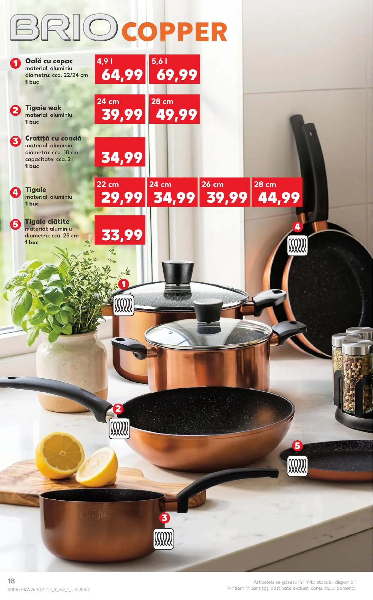 Kaufland akciós újság Románia Nonfood 06.24–06.30 – 18. oldal