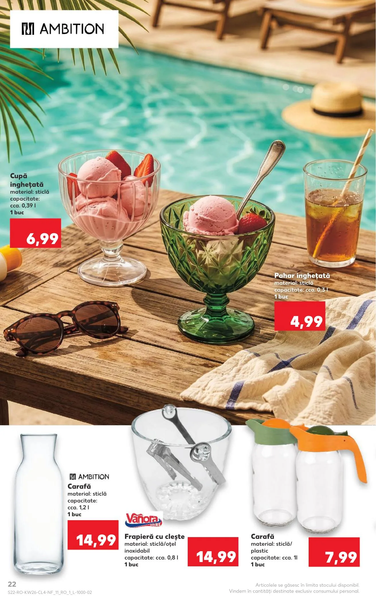 Kaufland akciós újság Románia Nonfood 06.24–06.30 – 22. oldal
