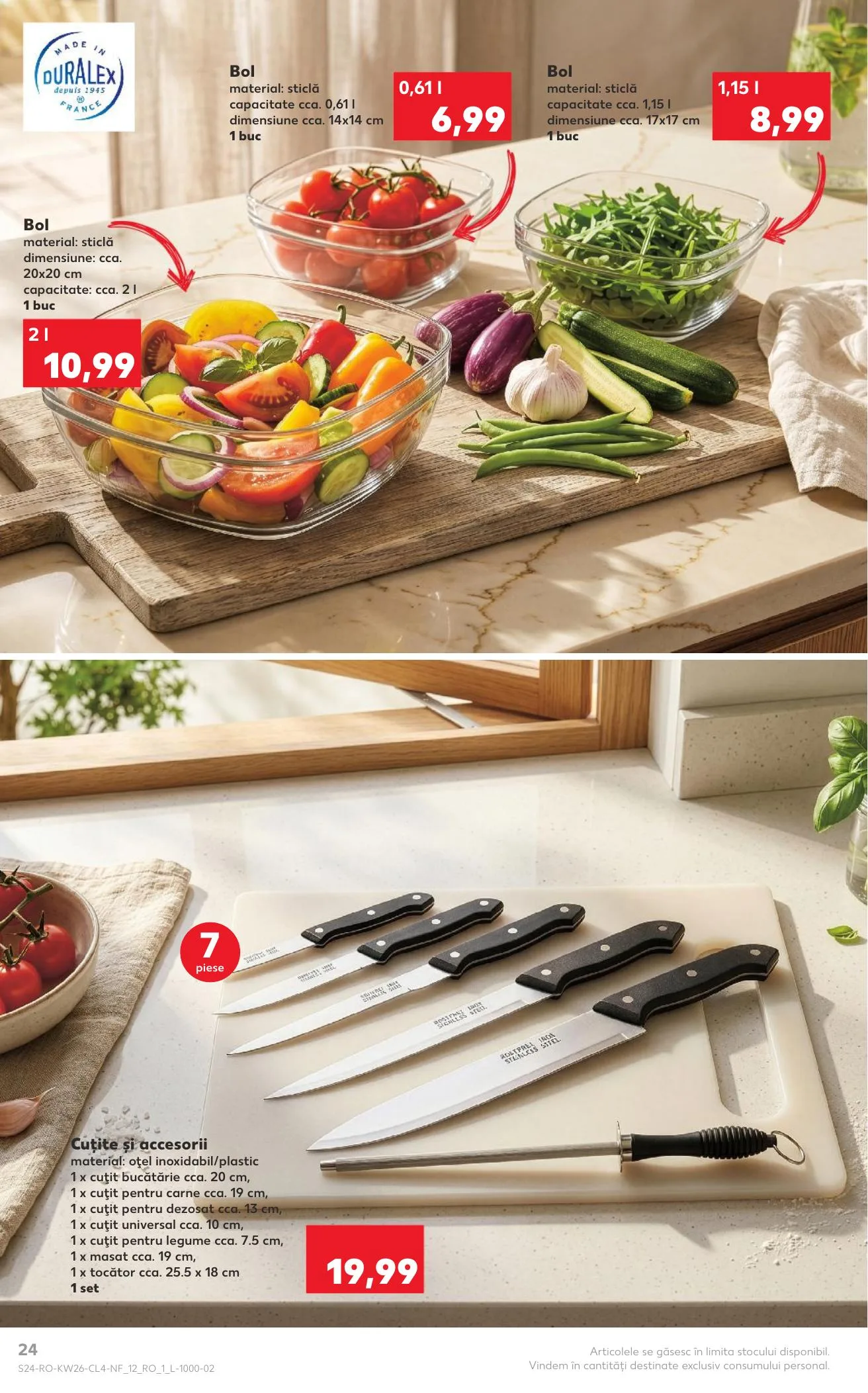 Kaufland akciós újság Románia Nonfood 06.24–06.30 – 24. oldal