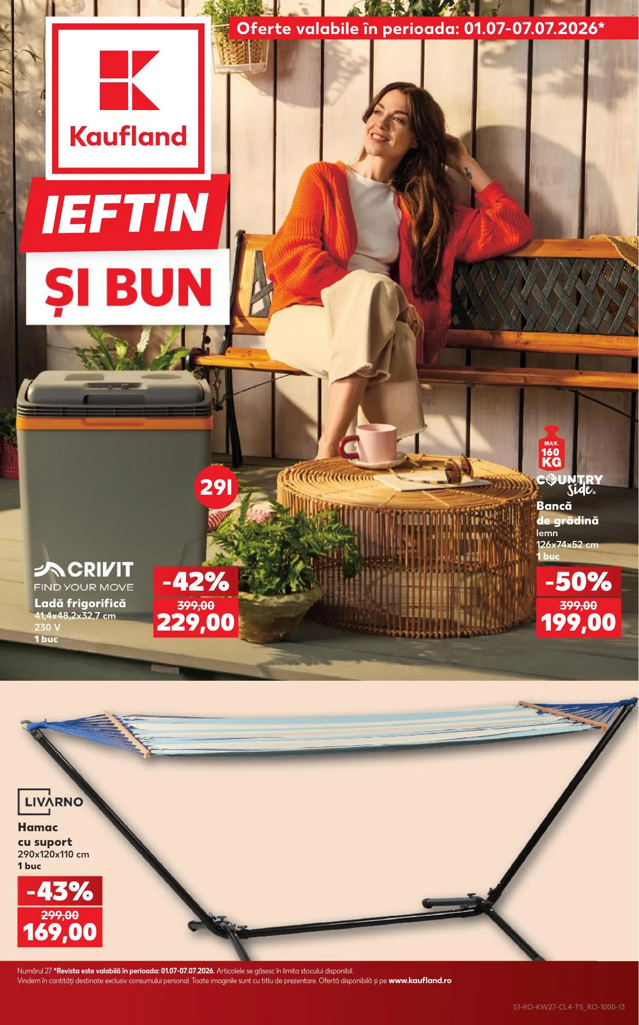 Kaufland akciós újság Románia Nonfood 07.01–07.07