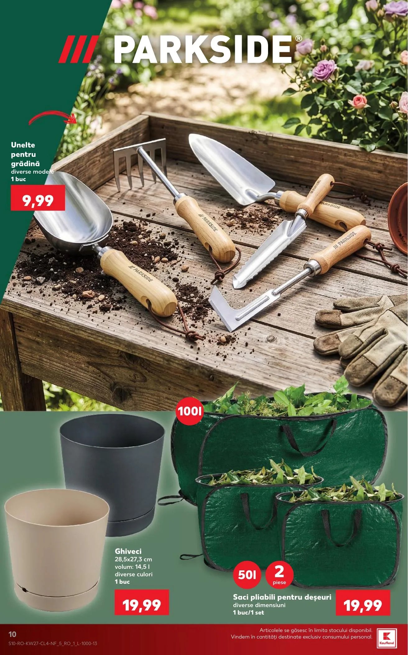 Kaufland akciós újság Románia Nonfood 07.01–07.07 – 10. oldal