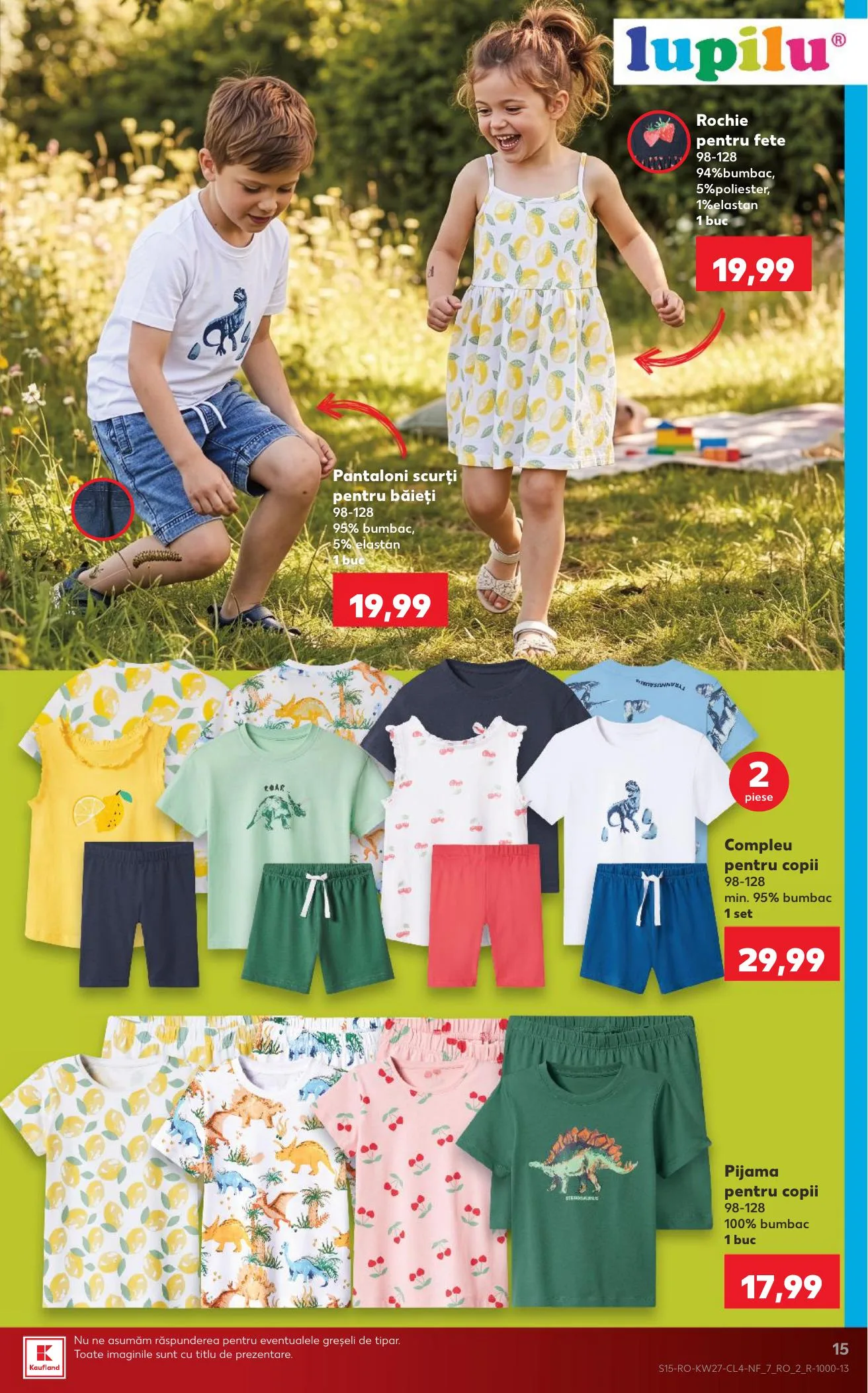 Kaufland akciós újság Románia Nonfood 07.01–07.07 – 15. oldal