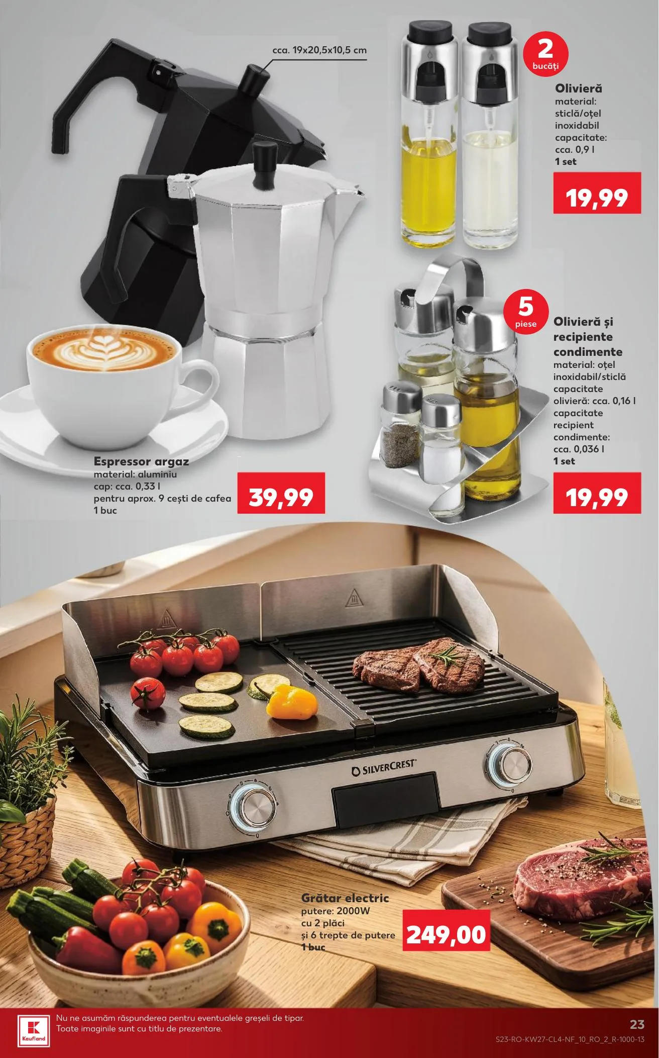 Kaufland akciós újság Románia Nonfood 07.01–07.07 – 23. oldal