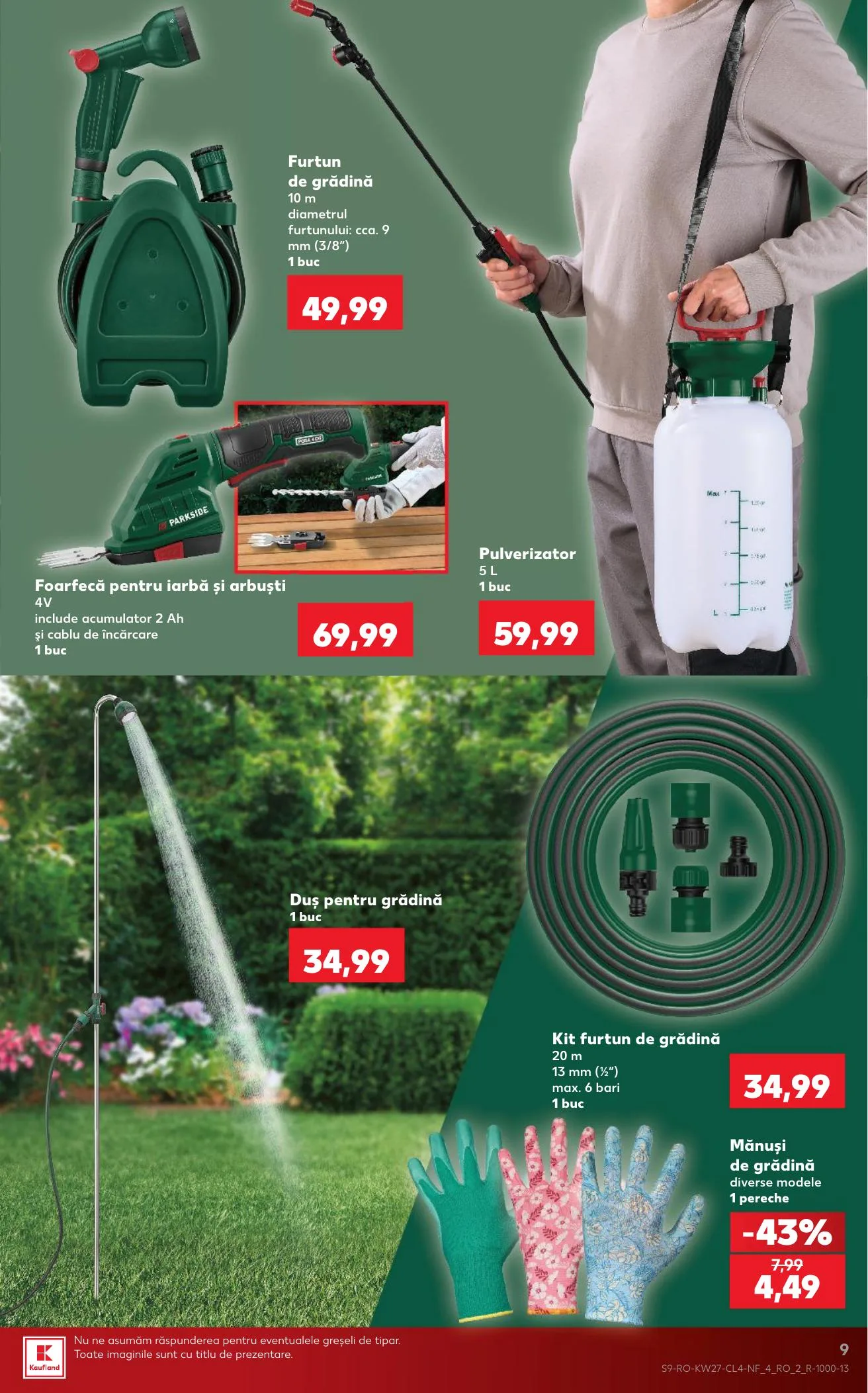 Kaufland akciós újság Románia Nonfood 07.01–07.07 – 9. oldal