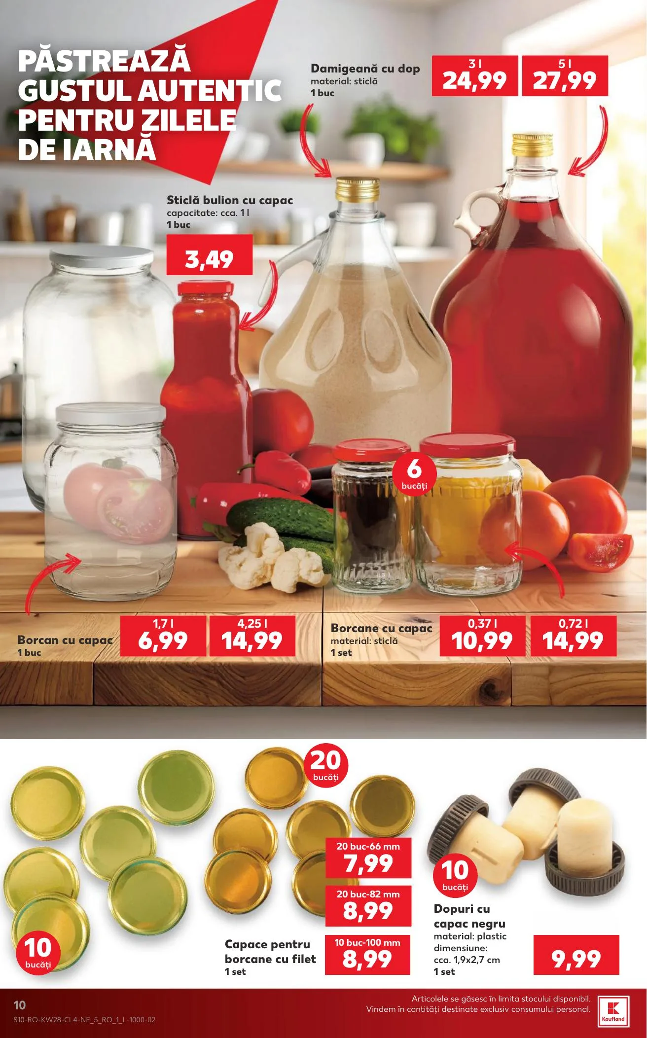 Kaufland akciós újság Románia Nonfood 07.08–07.14 – 10. oldal