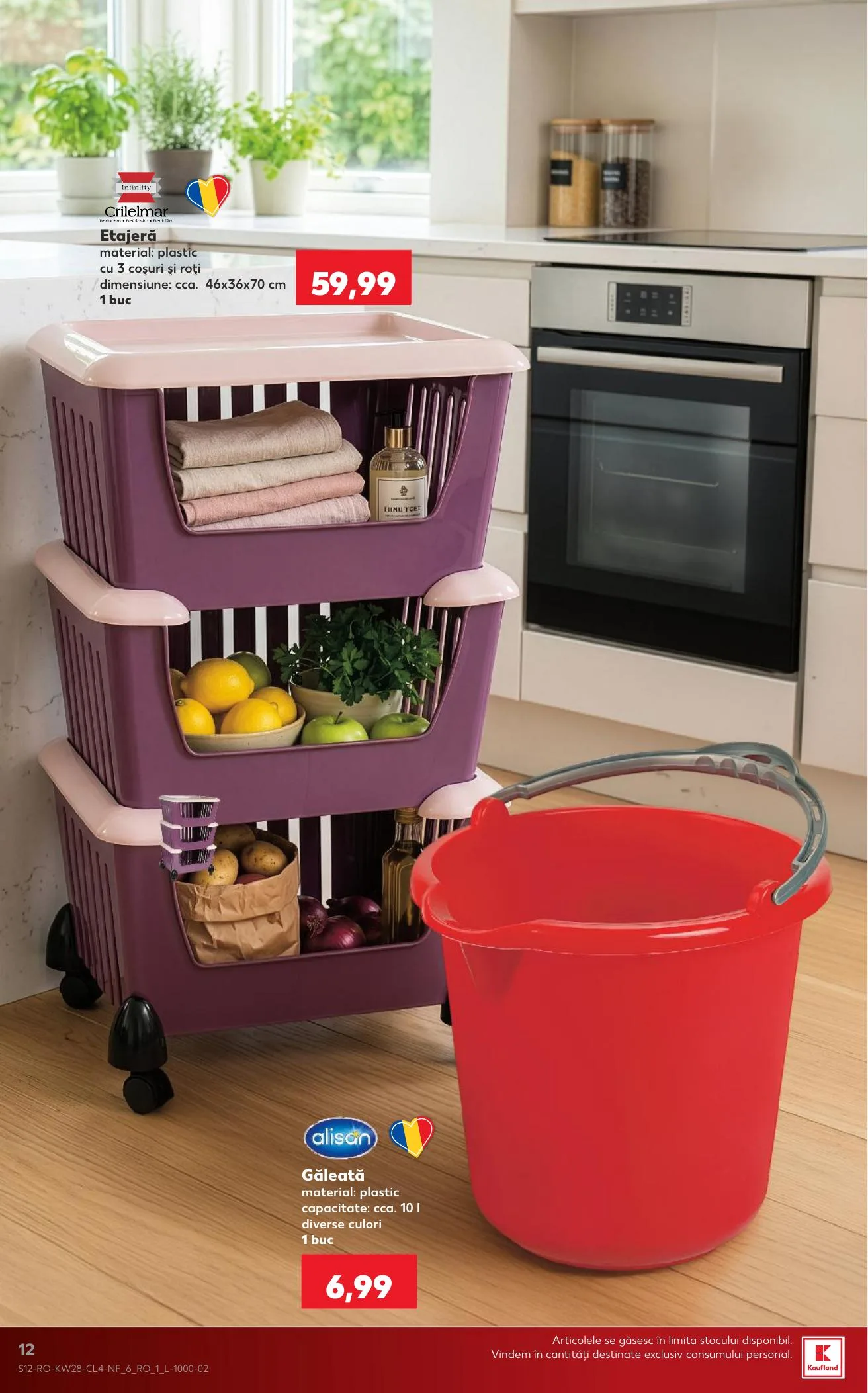 Kaufland akciós újság Románia Nonfood 07.08–07.14 – 12. oldal