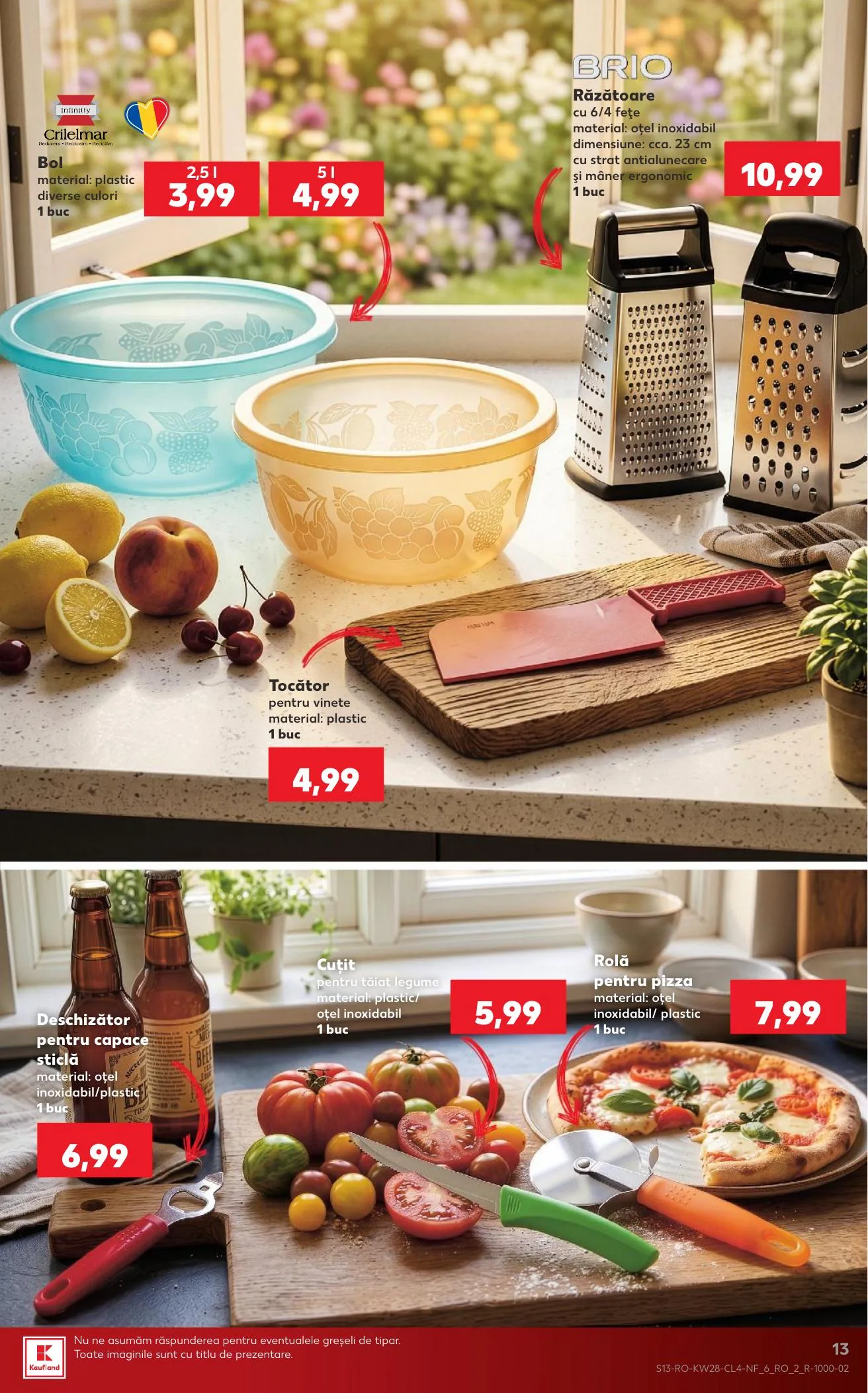 Kaufland akciós újság Románia Nonfood 07.08–07.14 – 13. oldal