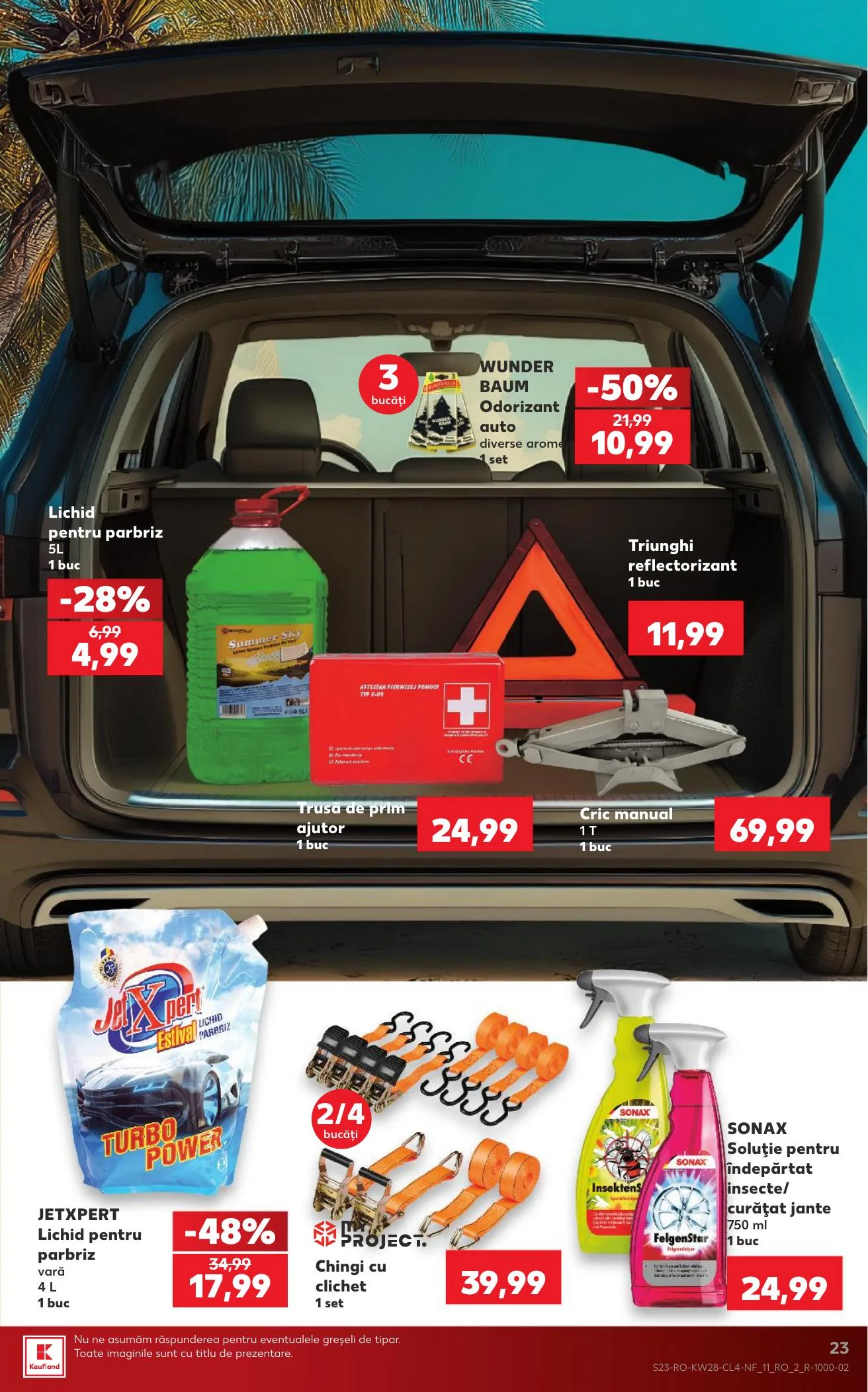 Kaufland akciós újság Románia Nonfood 07.08–07.14 – 23. oldal