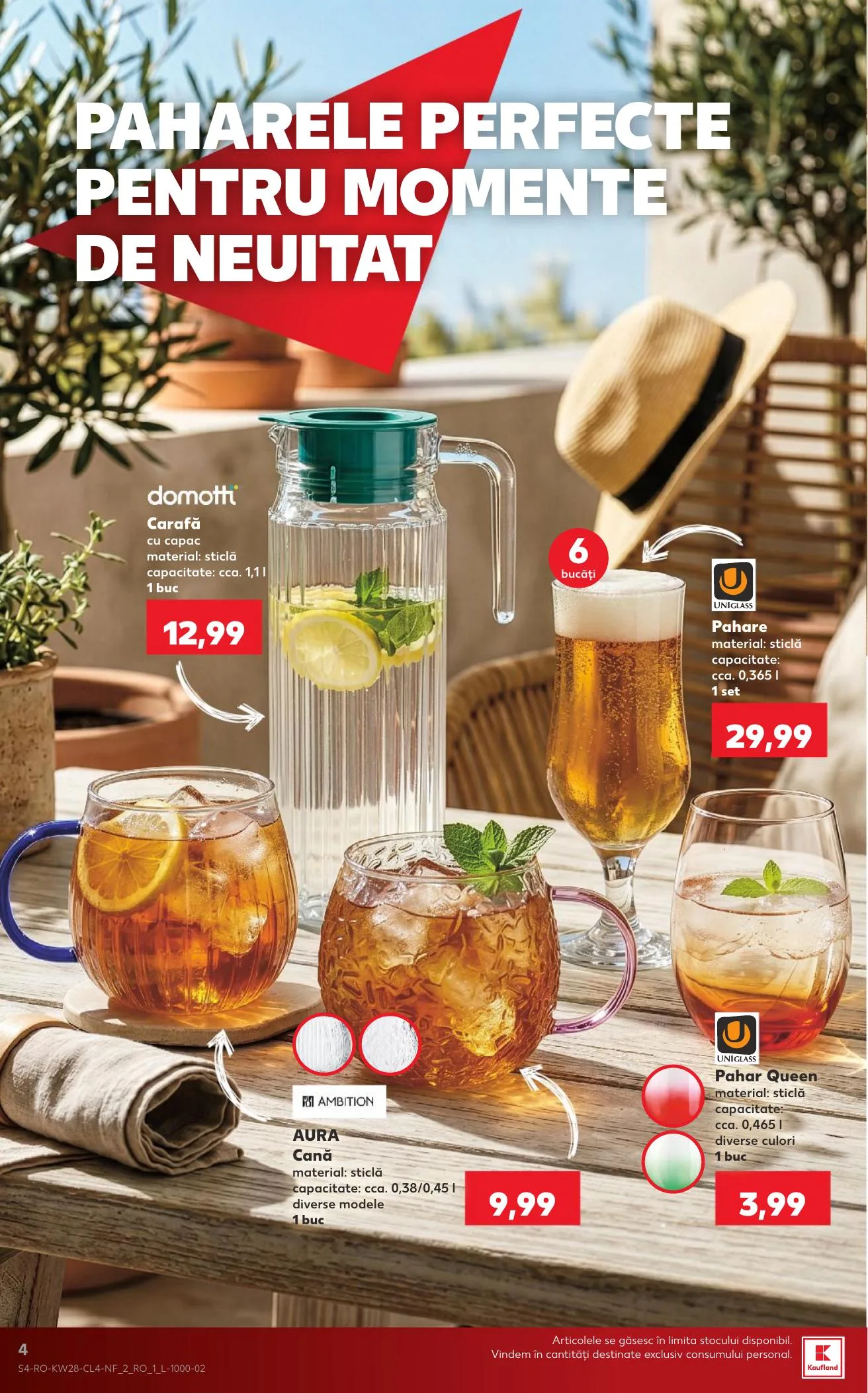 Kaufland akciós újság Románia Nonfood 07.08–07.14 – 4. oldal