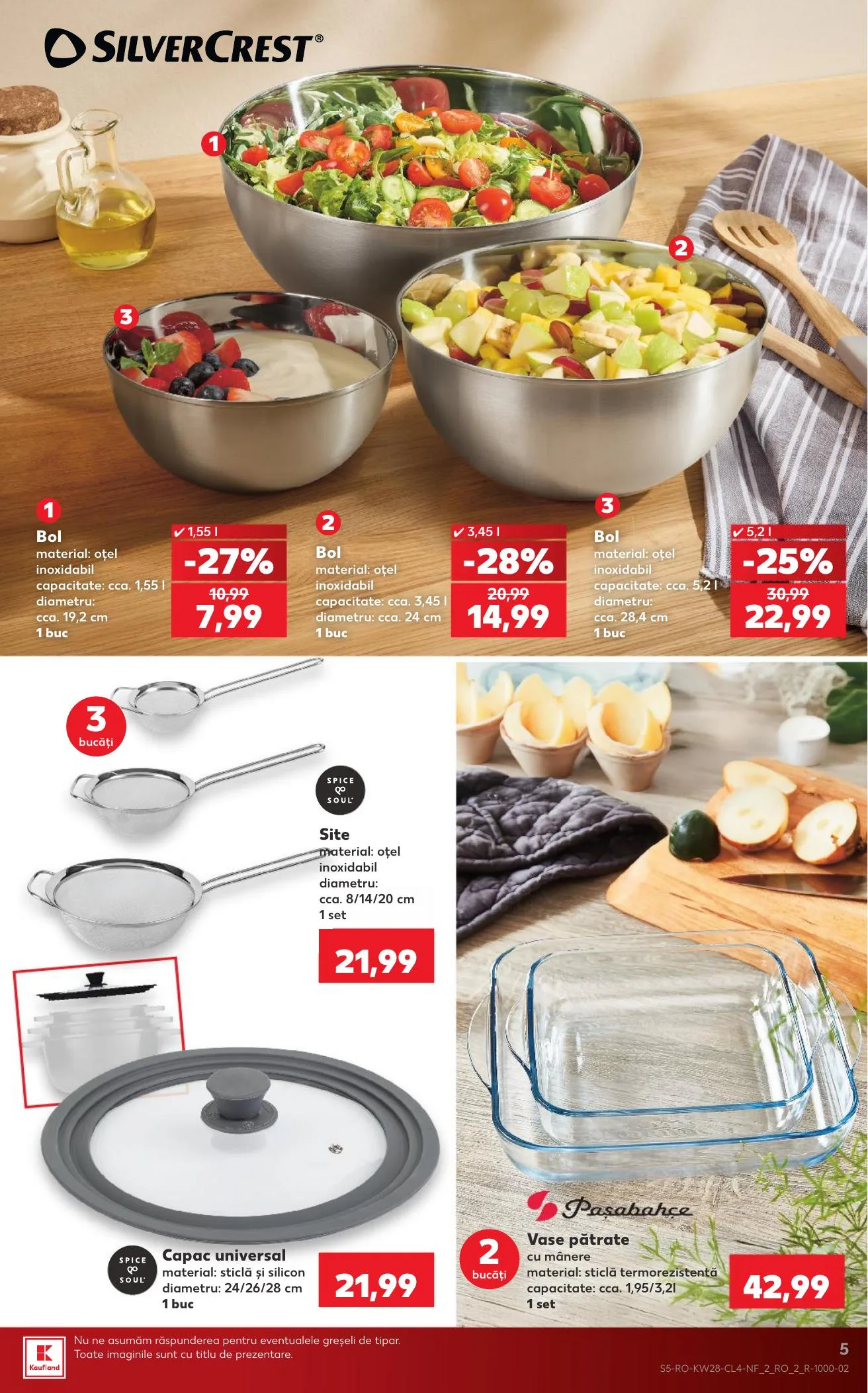 Kaufland akciós újság Románia Nonfood 07.08–07.14 – 5. oldal