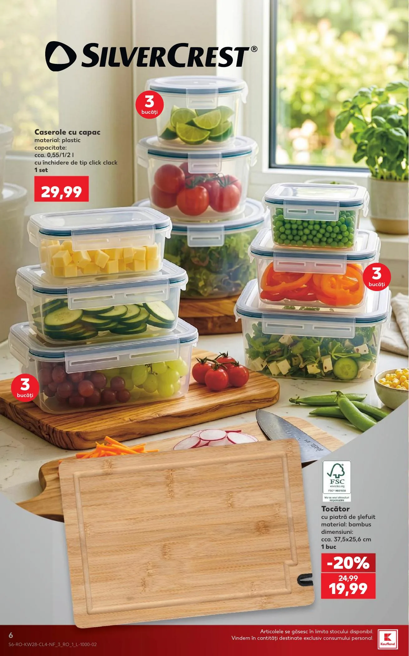 Kaufland akciós újság Románia Nonfood 07.08–07.14 – 6. oldal