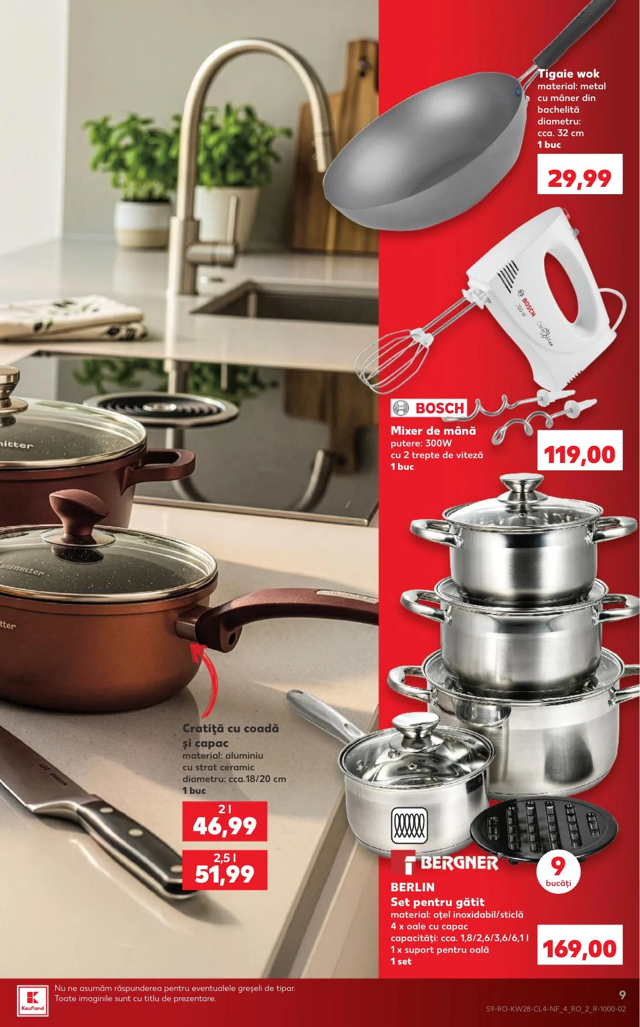 Kaufland akciós újság Románia Nonfood 07.08–07.14 – 9. oldal