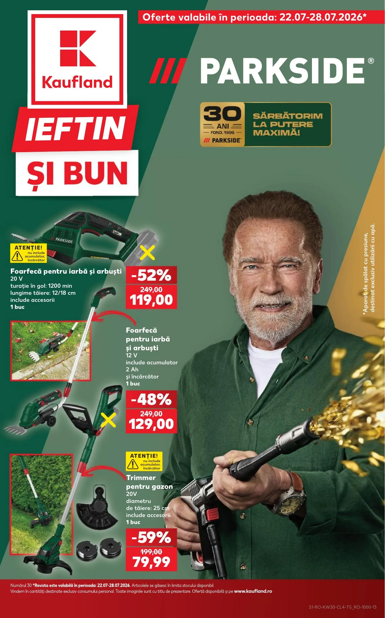 Kaufland akciós újság Románia Nonfood 07.22–07.28