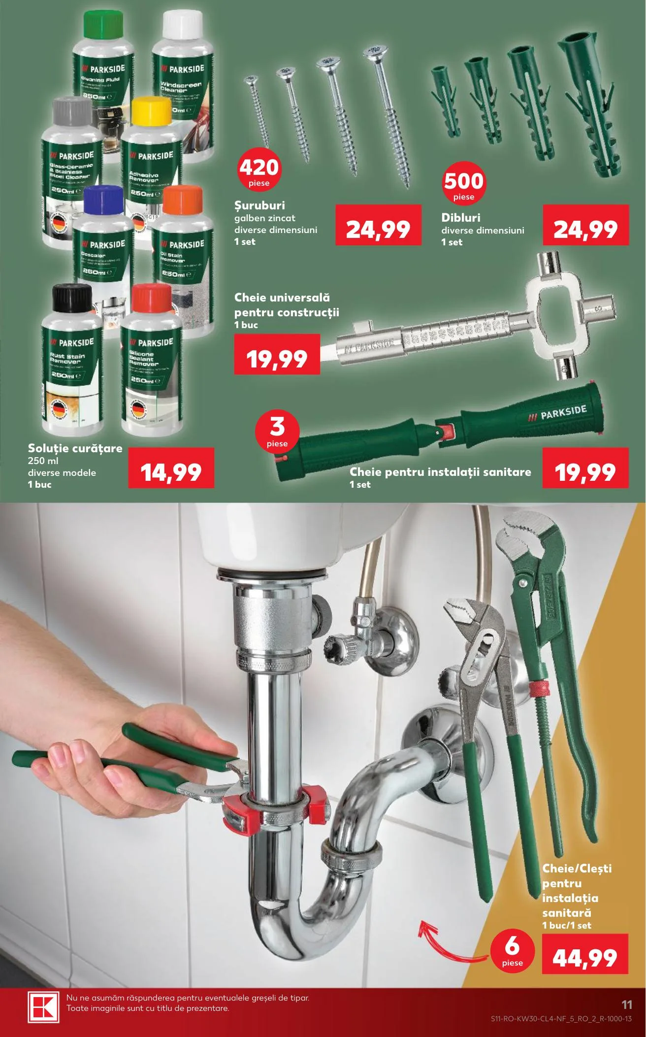 Kaufland akciós újság Románia Nonfood 07.22–07.28 – 11. oldal