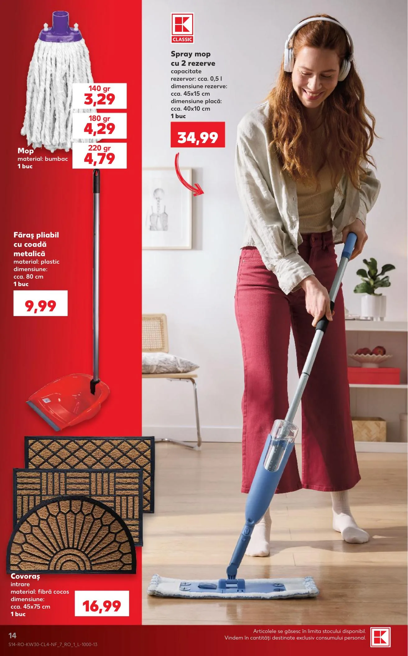 Kaufland akciós újság Románia Nonfood 07.22–07.28 – 14. oldal