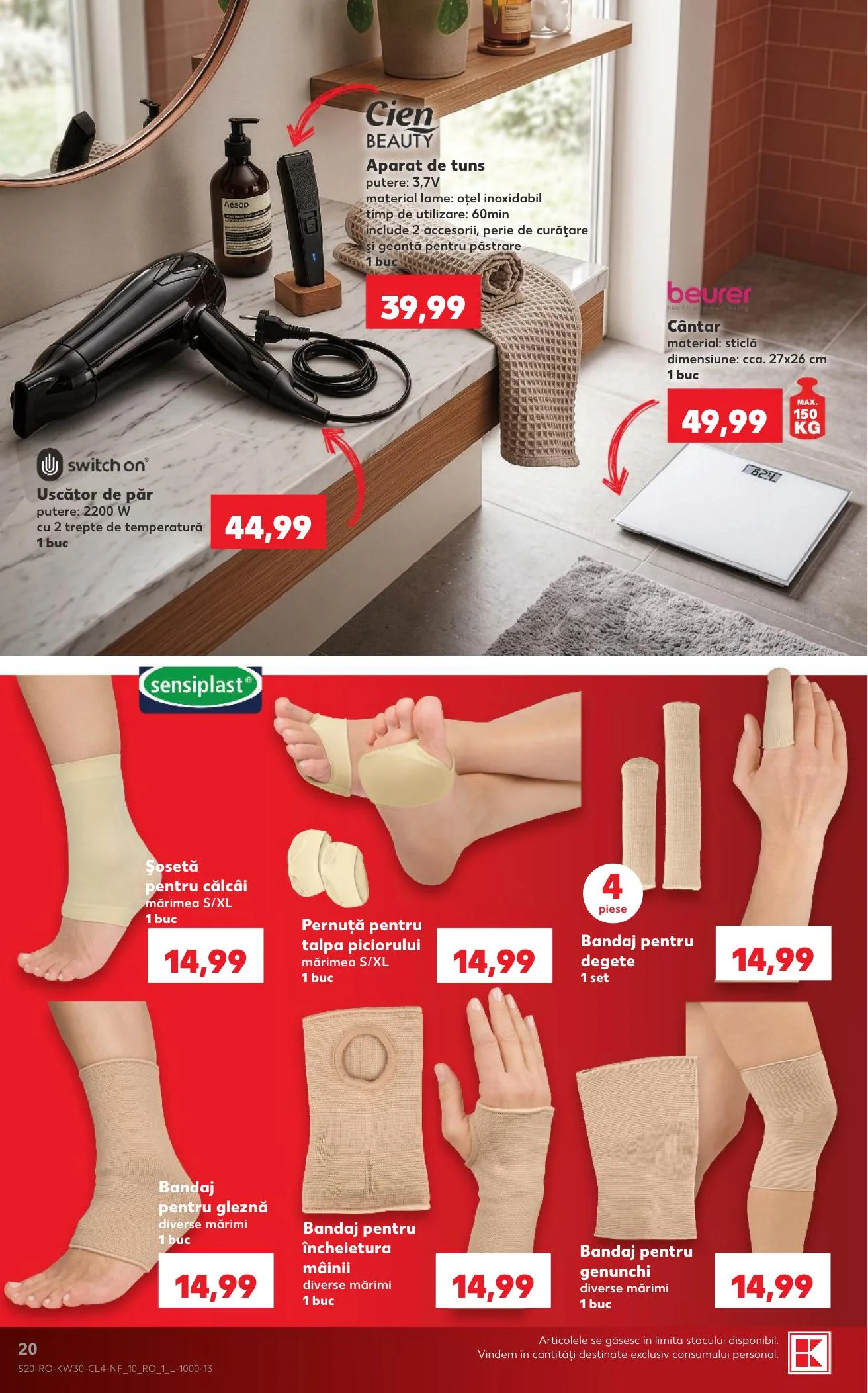 Kaufland akciós újság Románia Nonfood 07.22–07.28 – 20. oldal