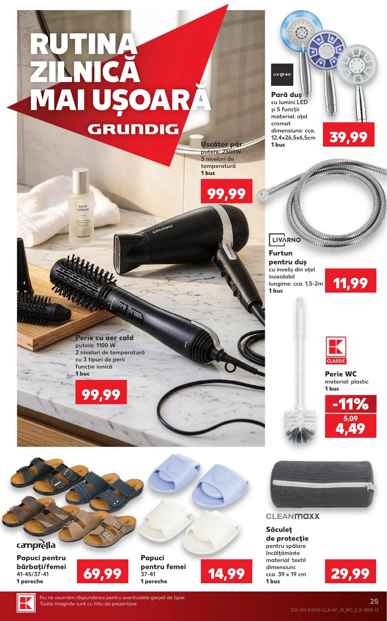 Kaufland akciós újság Románia Nonfood 07.22–07.28 – 25. oldal