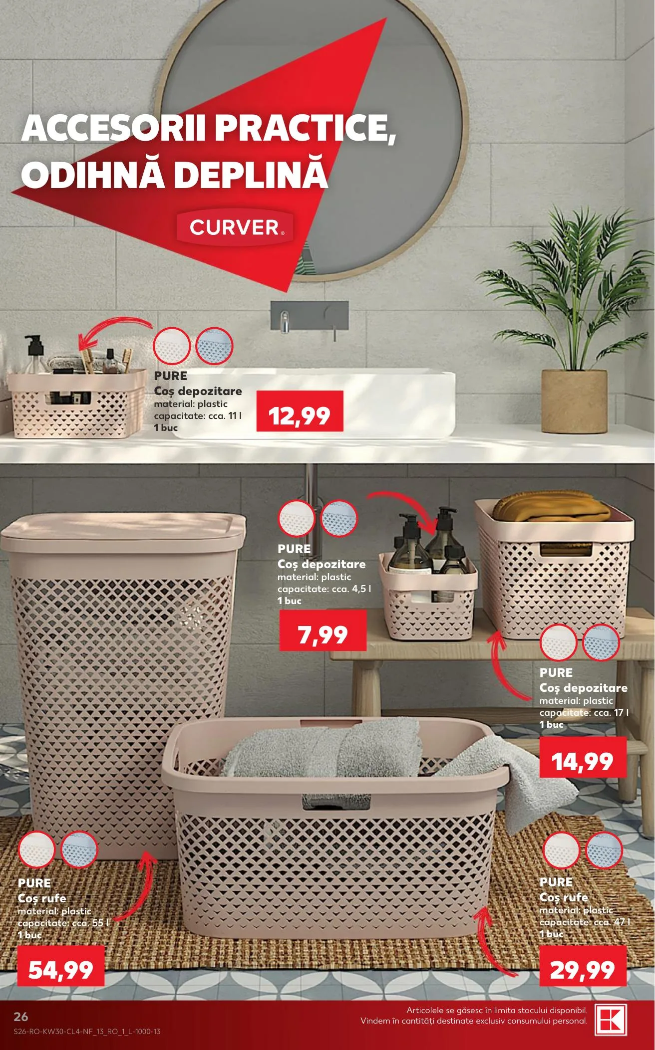 Kaufland akciós újság Románia Nonfood 07.22–07.28 – 26. oldal
