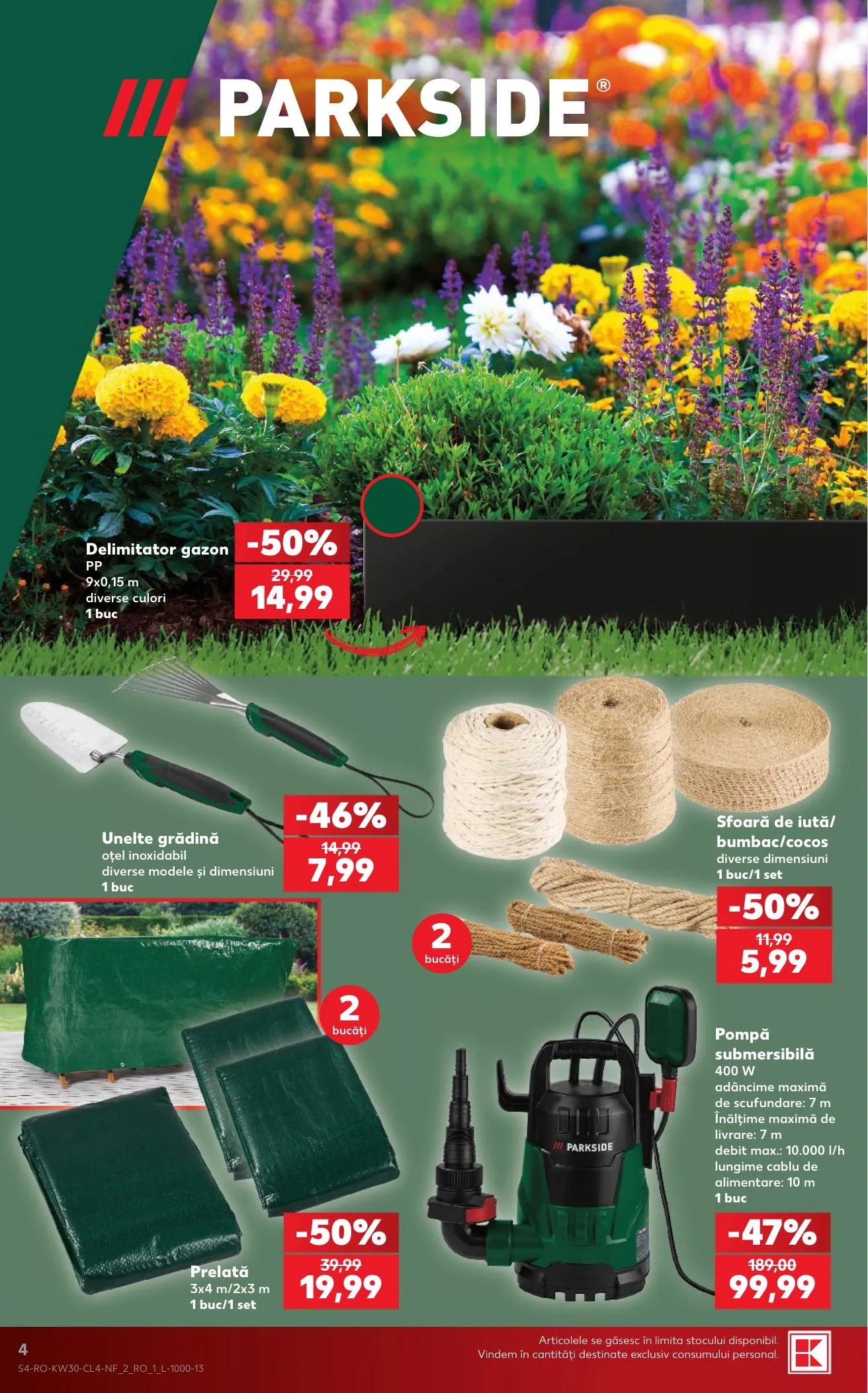 Kaufland akciós újság Románia Nonfood 07.22–07.28 – 4. oldal