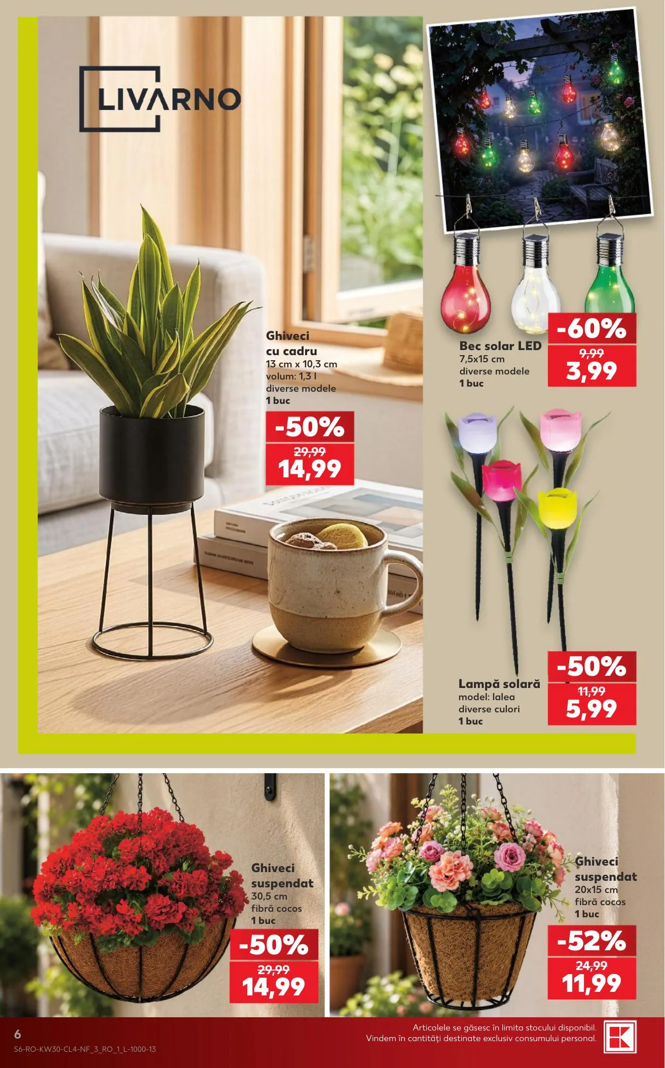 Kaufland akciós újság Románia Nonfood 07.22–07.28 – 6. oldal