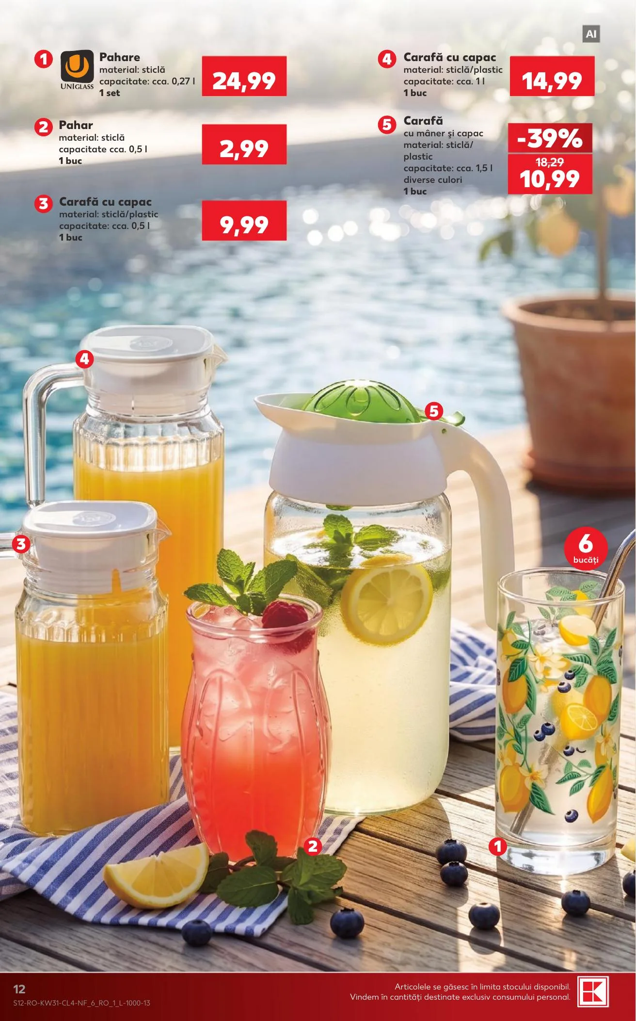 Kaufland akciós újság Románia Nonfood 07.29–08.04 – 12. oldal