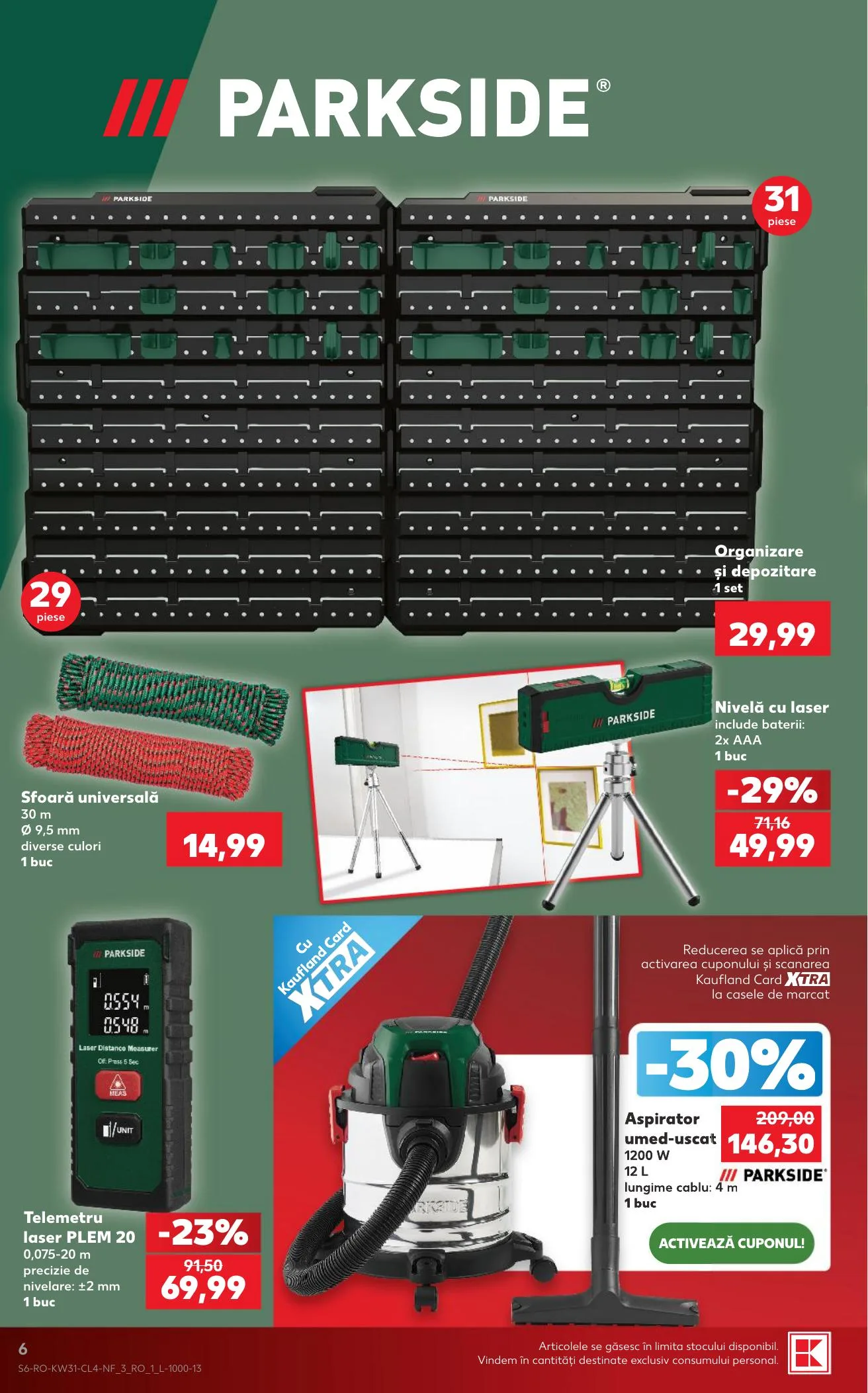Kaufland akciós újság Románia Nonfood 07.29–08.04 – 6. oldal