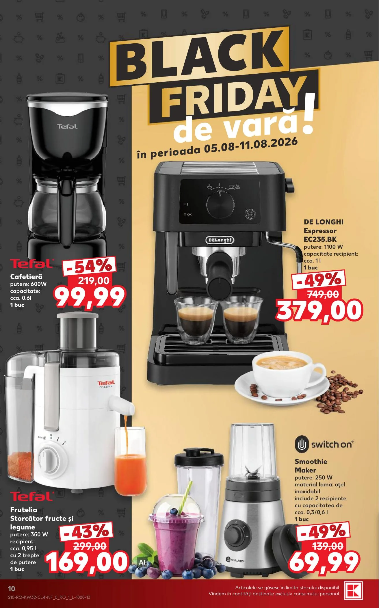 Kaufland akciós újság Románia Nonfood 08.05–08.11 – 10. oldal