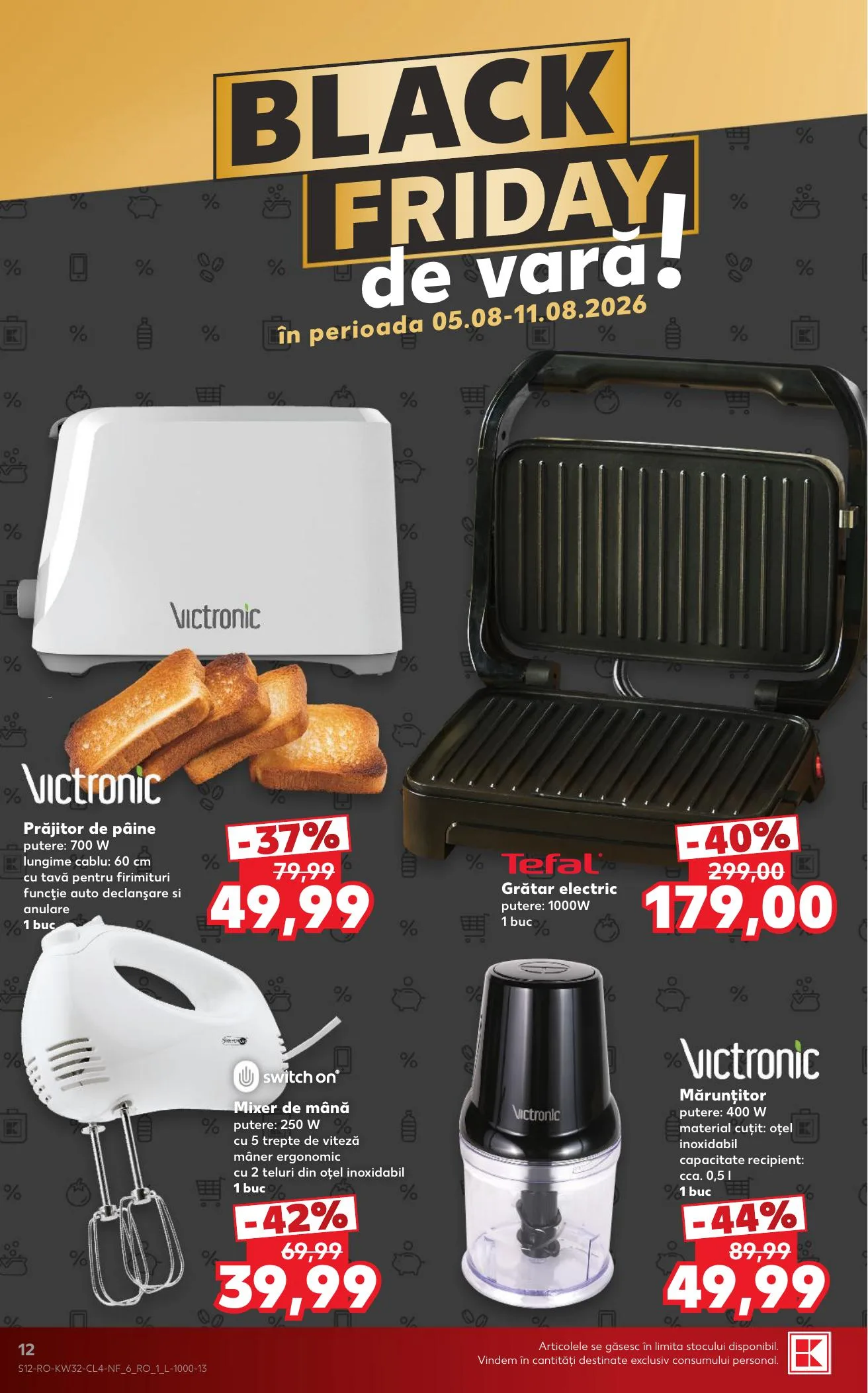 Kaufland akciós újság Románia Nonfood 08.05–08.11 – 12. oldal