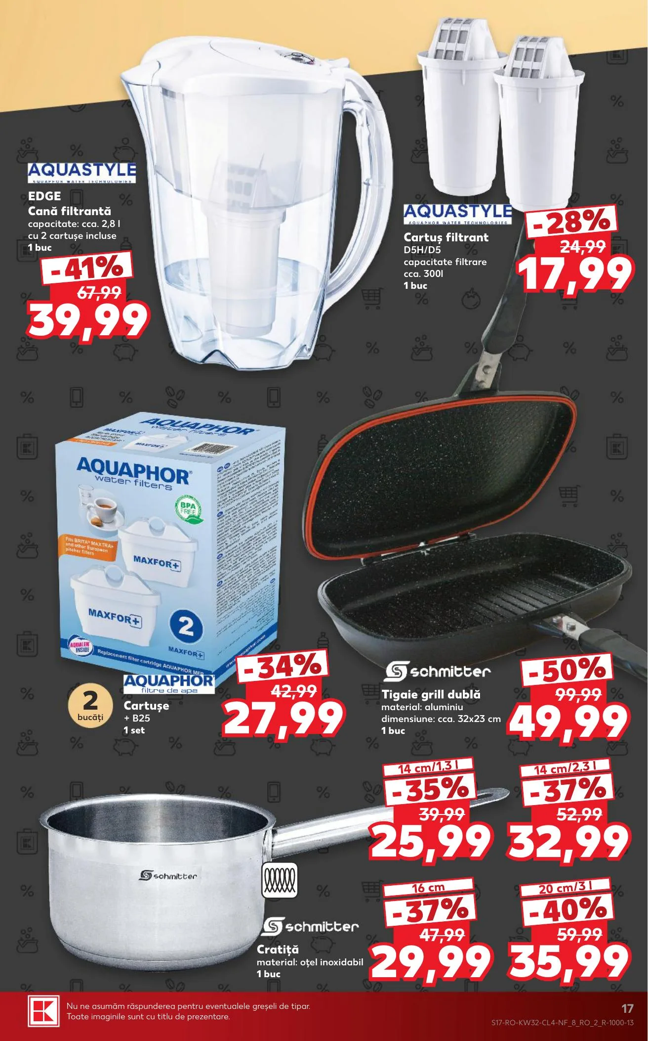Kaufland akciós újság Románia Nonfood 08.05–08.11 – 17. oldal